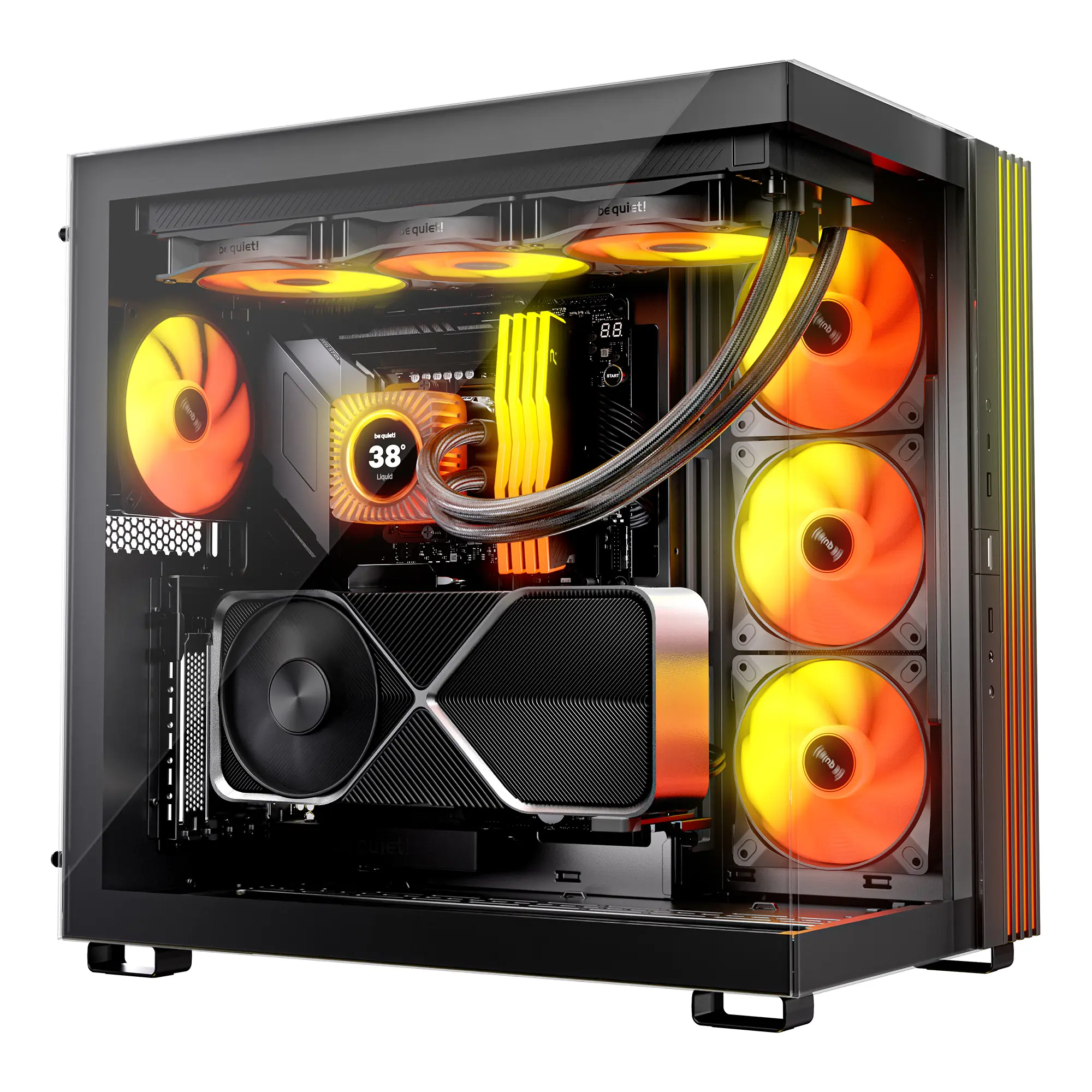 be quiet! Light Loop IO LCD AIO, 360mm - Nero - immagine 6