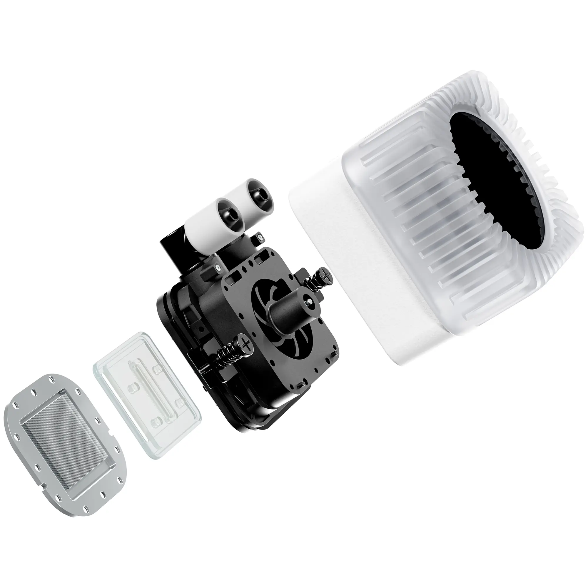 be quiet! Light Loop IO LCD AIO, 360mm - Bianco - immagine 3