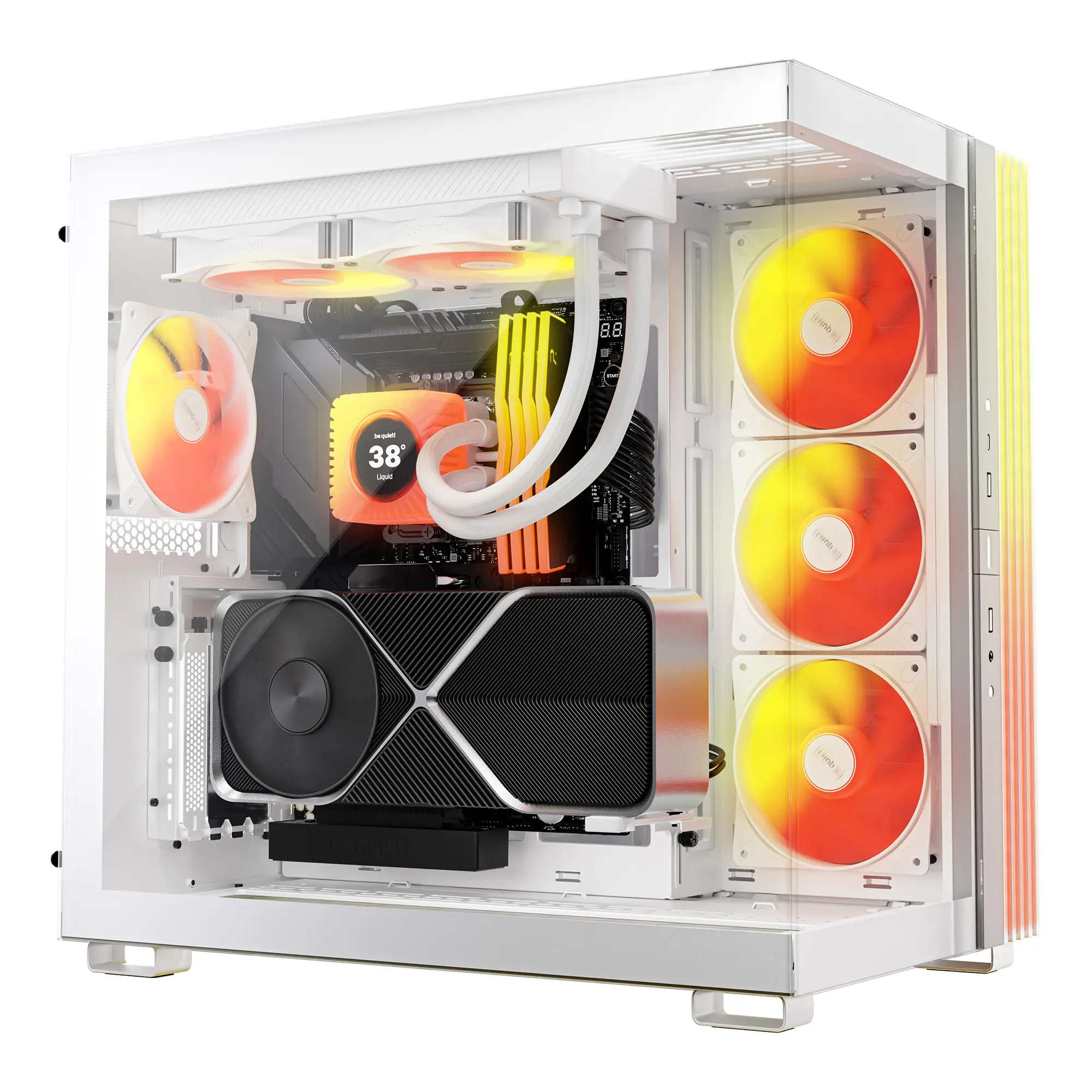 be quiet! Light Loop IO LCD AIO, 240mm - Bianco - immagine 6