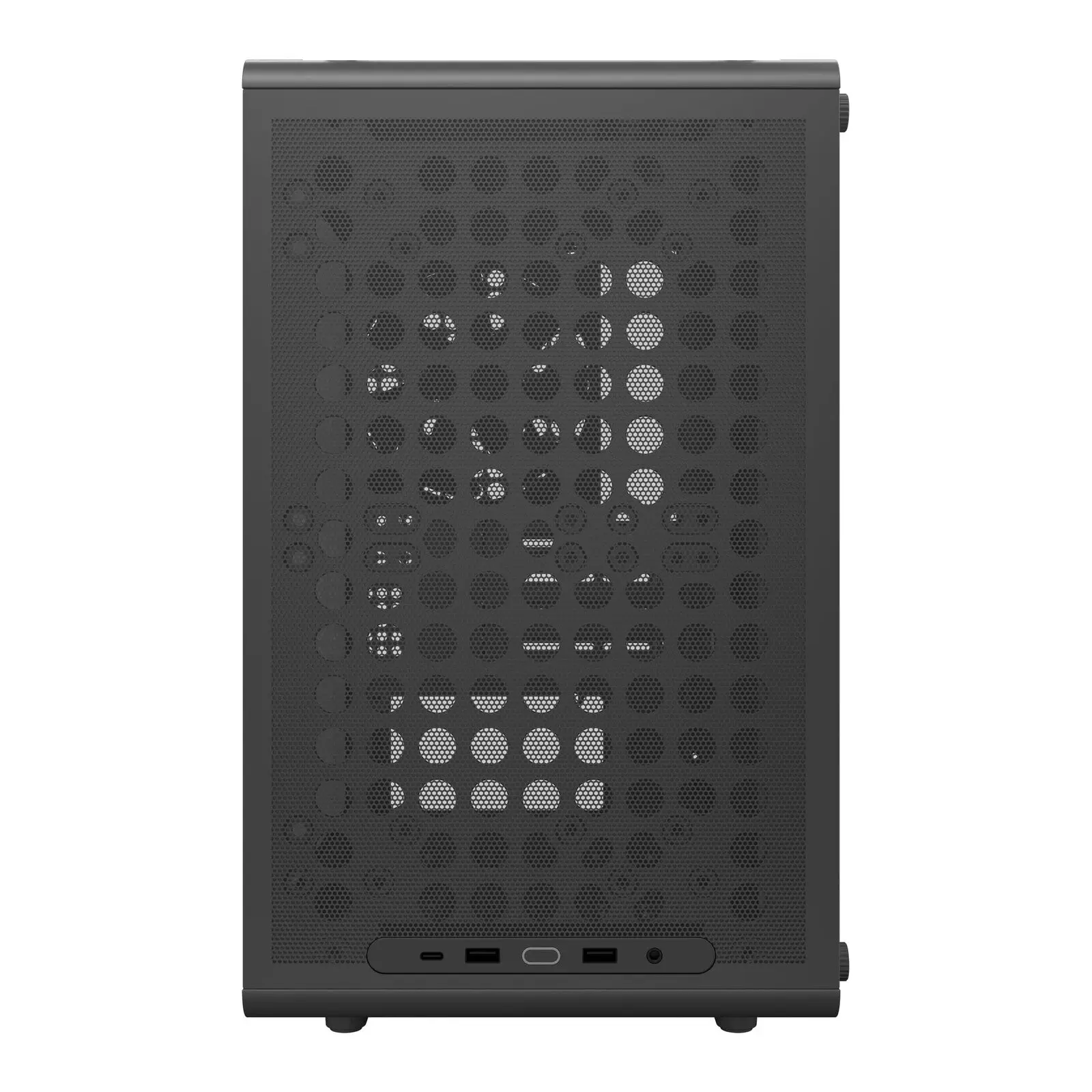 Cooler Master Q300L V3, Mini-Tower, mATX, Vetro Temperato - Nero - immagine 2