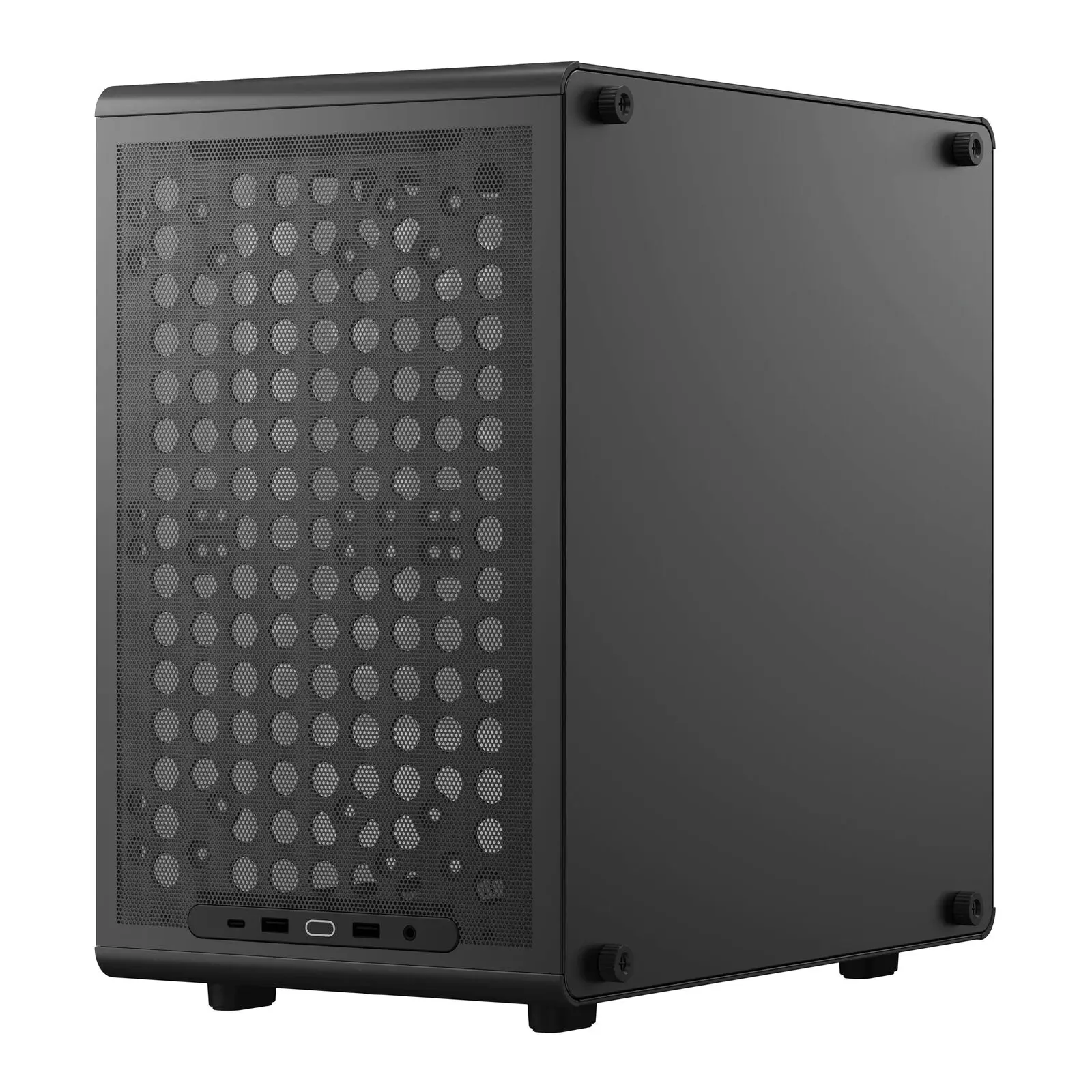 Cooler Master Q300L V3, Mini-Tower, mATX, Vetro Temperato - Nero - immagine 3