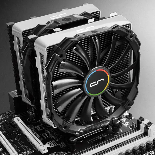 Cryorig Customod Coloured Heatsink Cover per R1 - Bianco Metallizzato - immagine 2