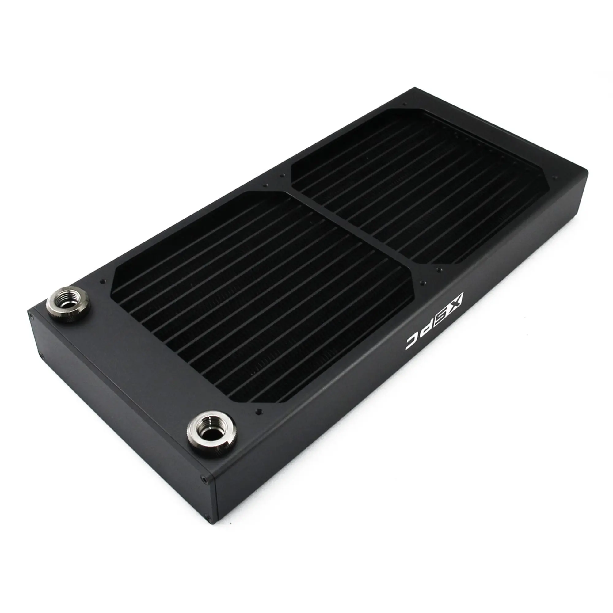 XSPC AX280 Dual Fan Radiator, 280mm - Nero - immagine 2