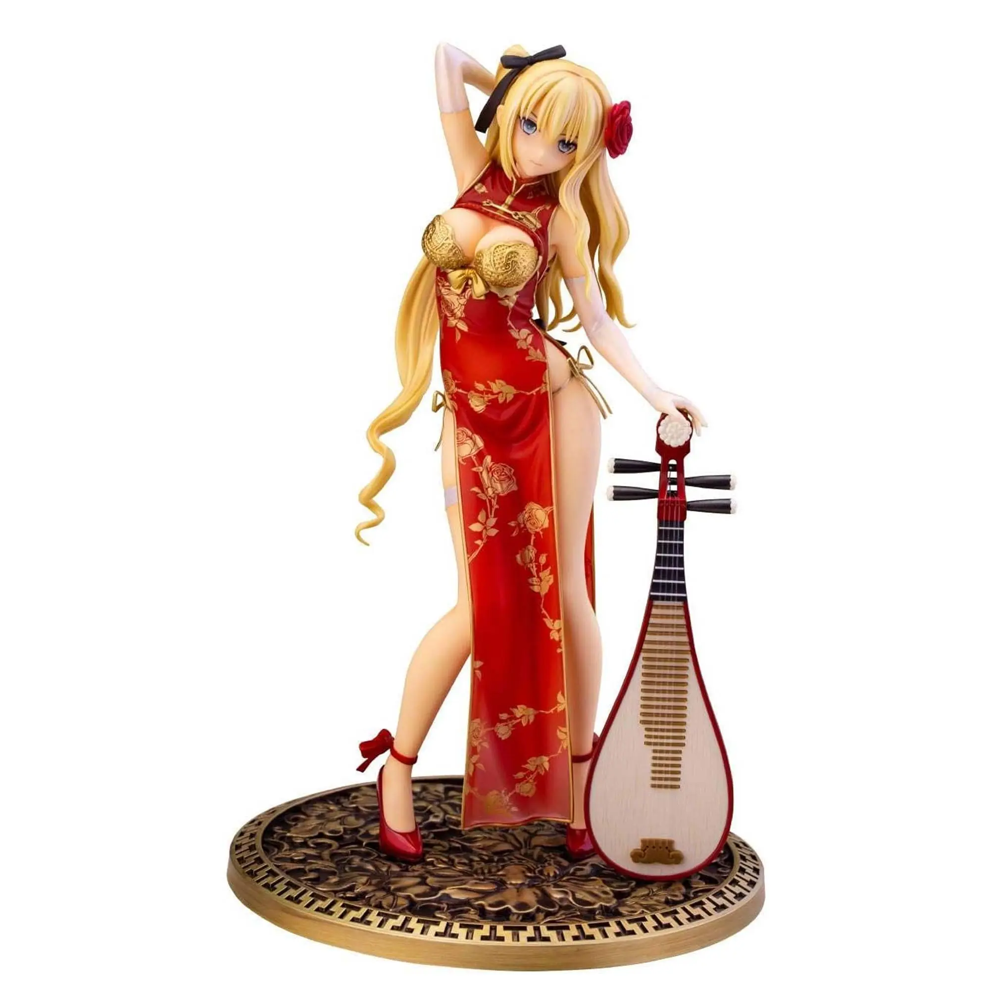 Alphamax T2 Art Girls STP PVC Statue 1/6 Jin-Lian Red Ver. 27 cm