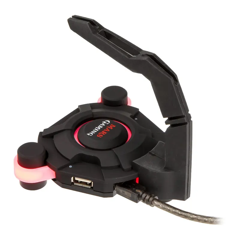 Mars Gaming MMS2 Professional Mouse Cable Bungee, 4x USB 3.0 - immagine 3