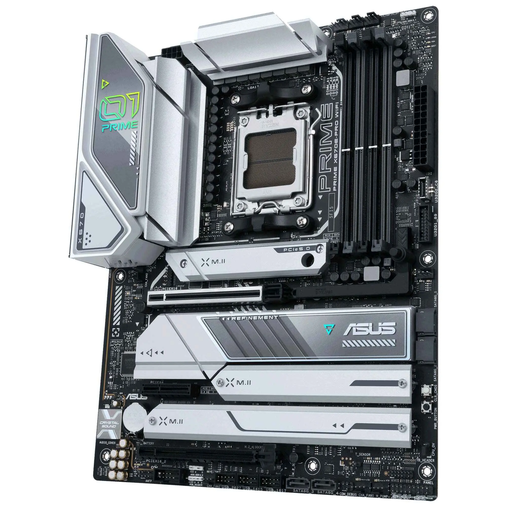 Asus Prime X670E-Pro WiFi - Socket AM5, DDR5 - immagine 2
