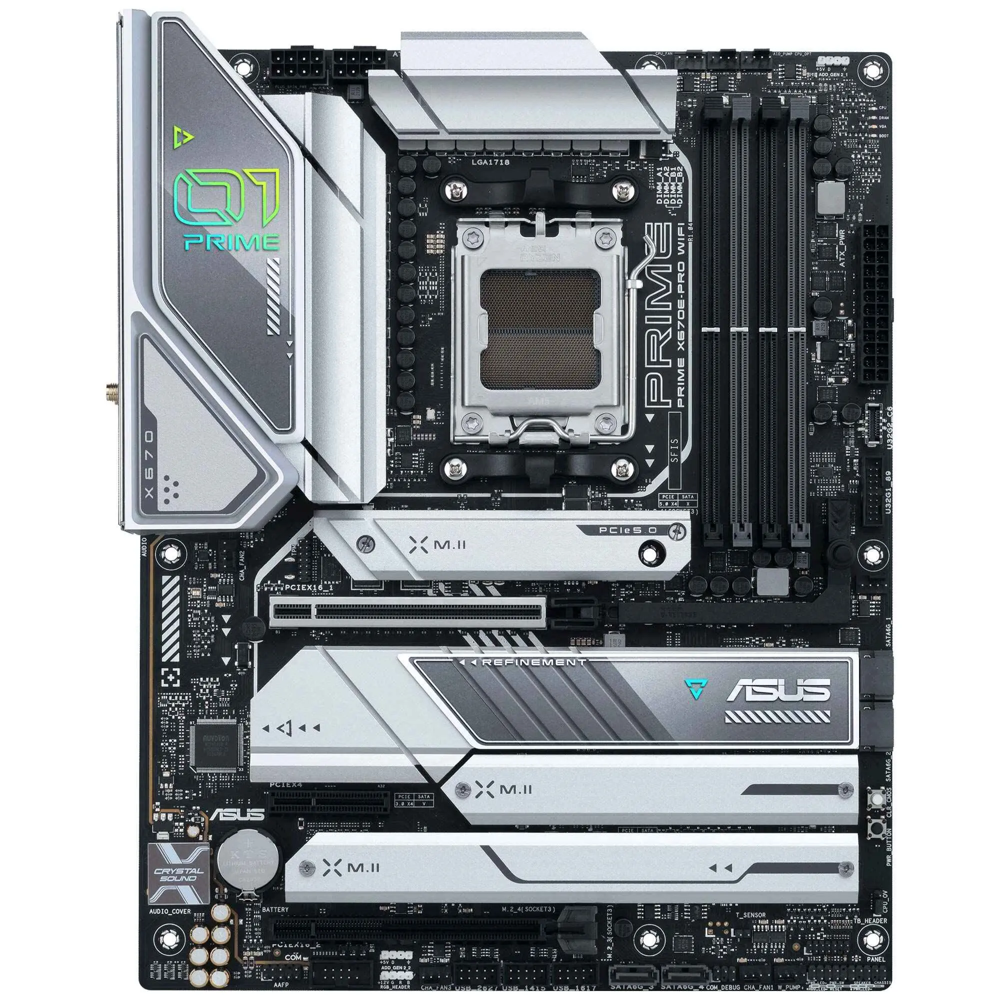 Asus Prime X670E-Pro WiFi - Socket AM5, DDR5 - immagine 3
