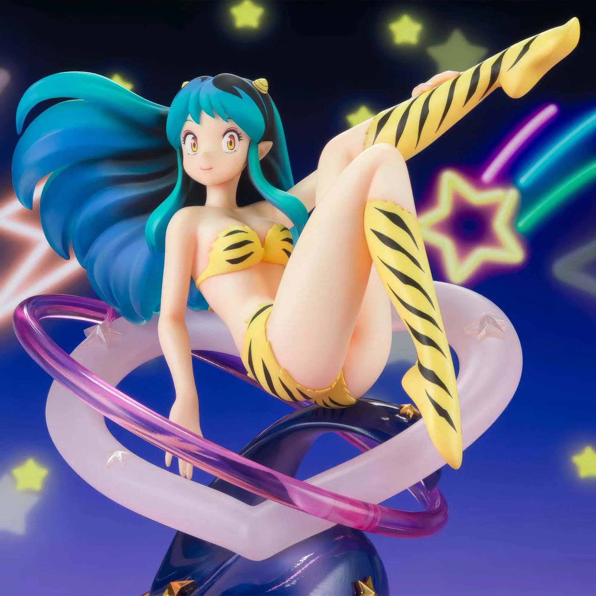 Bandai Urusei Yatsura Lum Fzero Chouette Figure - 19 cm - immagine 4
