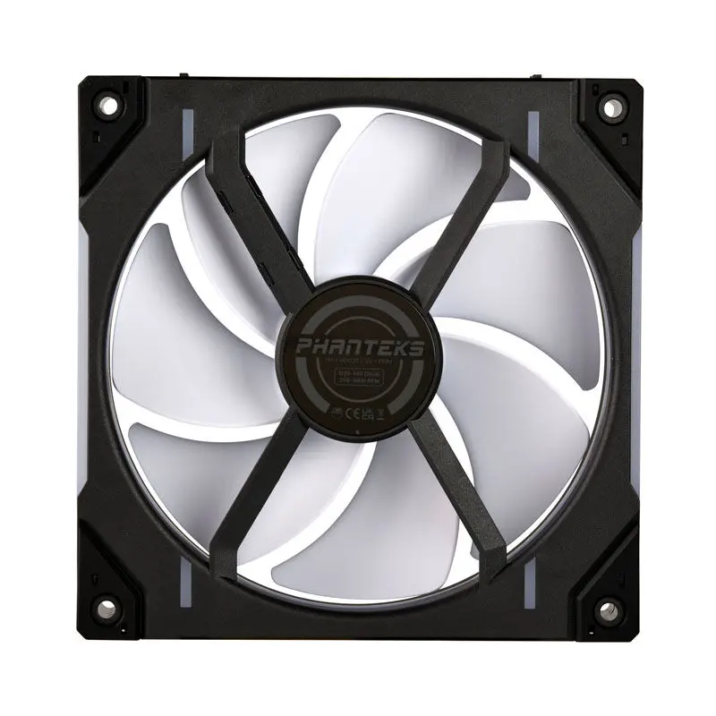 Phanteks D30 PWM Regular Airflow D-RGB, 140mm - Nero - immagine 4