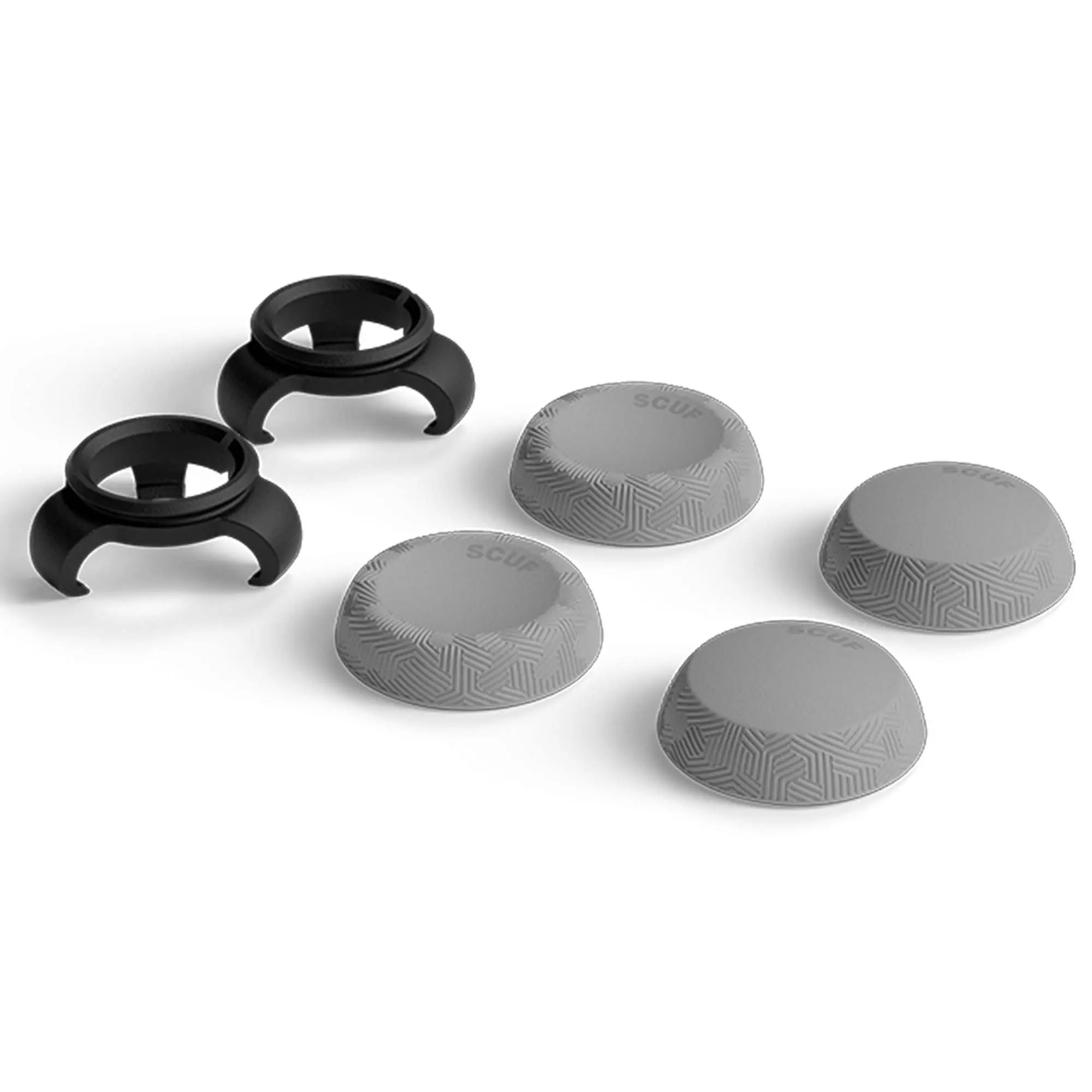Scuf Thumbsticks Grip (Tactic) Universali, Pack da 6 Pezzi - Grigio Chiaro
