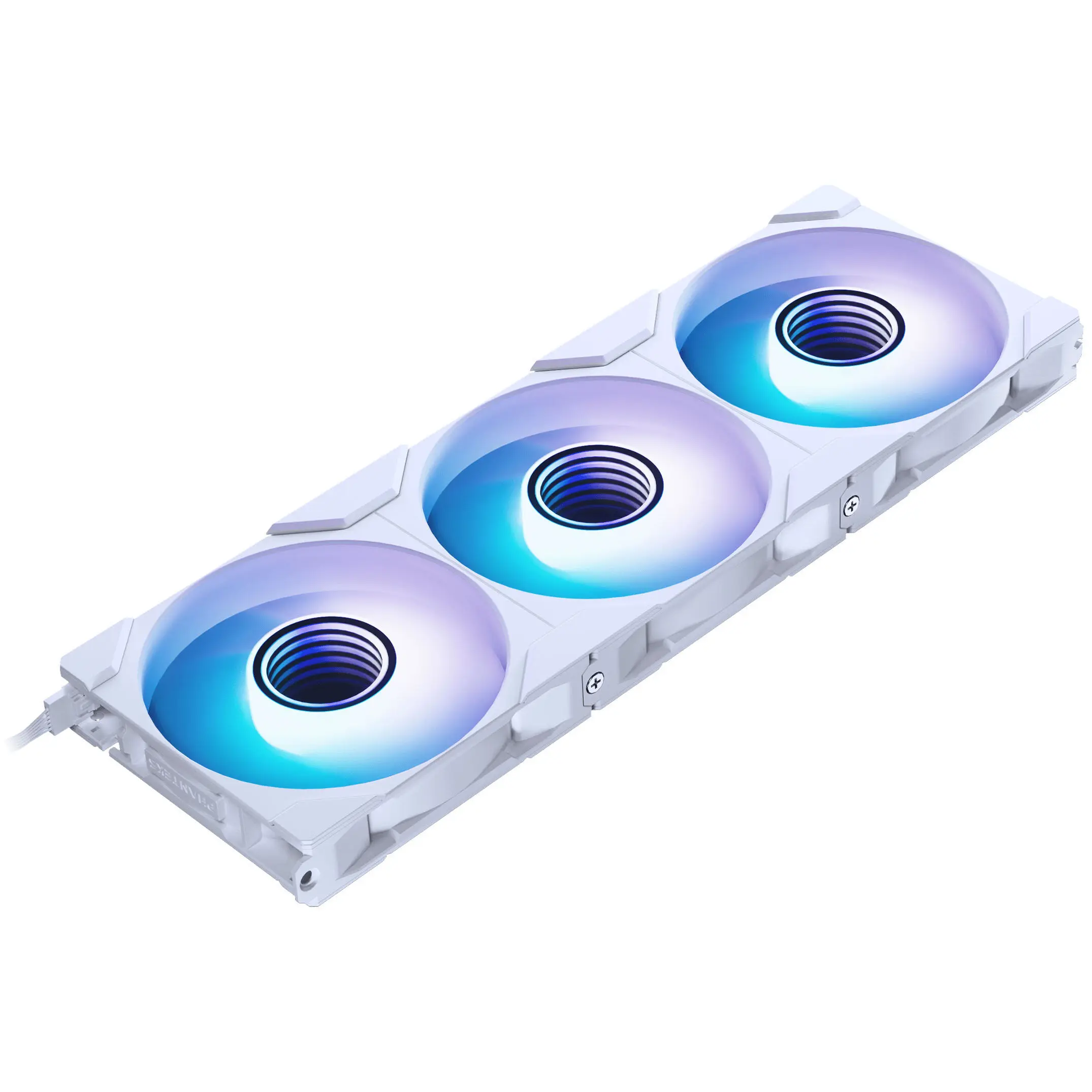 Phanteks M25 Gen2 PWM D-RGB Reverse, 120mm Triple Fan Kit - Bianco