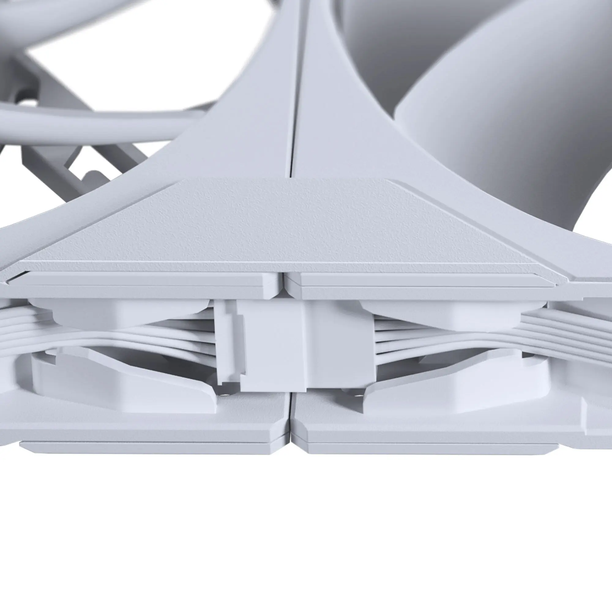 Phanteks M25 Gen2 PWM D-RGB Reverse, 120mm Triple Fan Kit - Bianco - immagine 7
