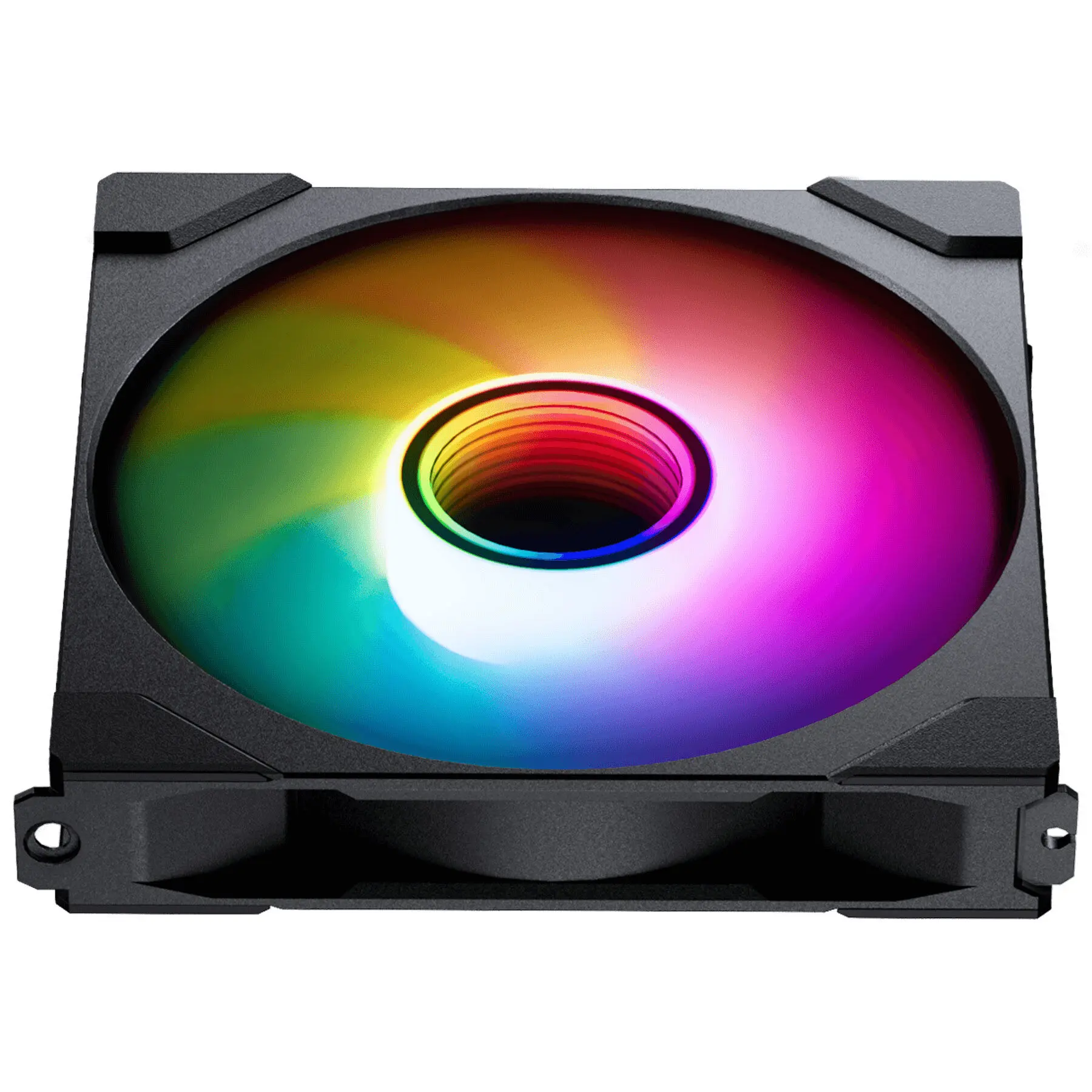 Phanteks M25 Gen2 PWM D-RGB Reverse, 140mm Triple Fan Kit - Nero - immagine 5