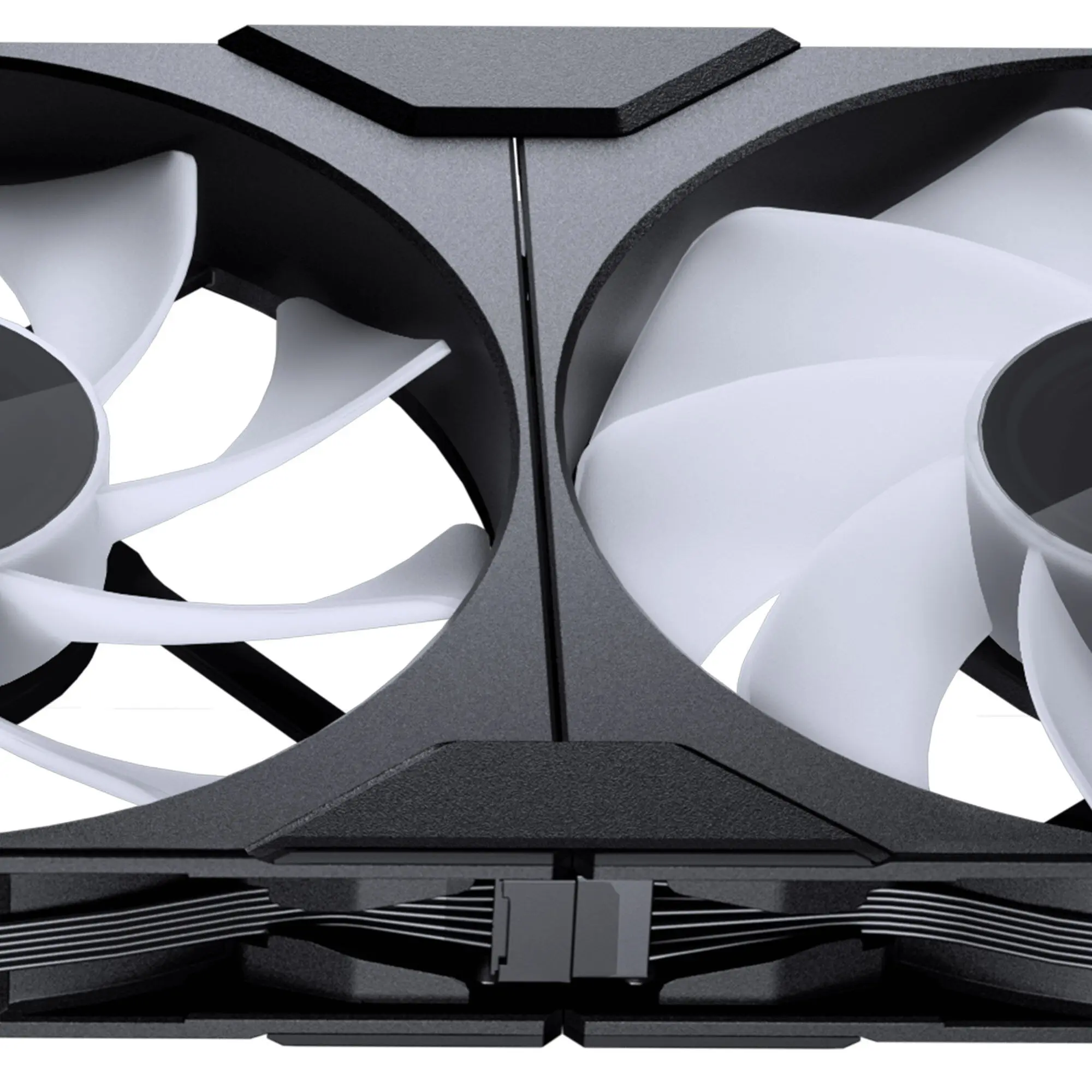 Phanteks M25 Gen2 PWM D-RGB Reverse, 140mm Triple Fan Kit - Nero - immagine 7