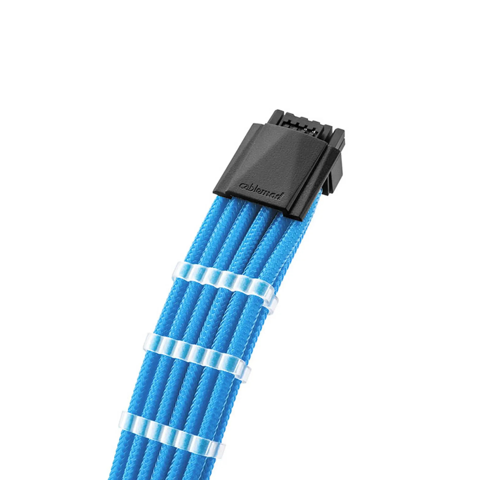 CableMod C-Series PRO Modmesh adattatore 12VHPWR a 3x PCI-E per Corsair, 60cm - Azzurro - immagine 2