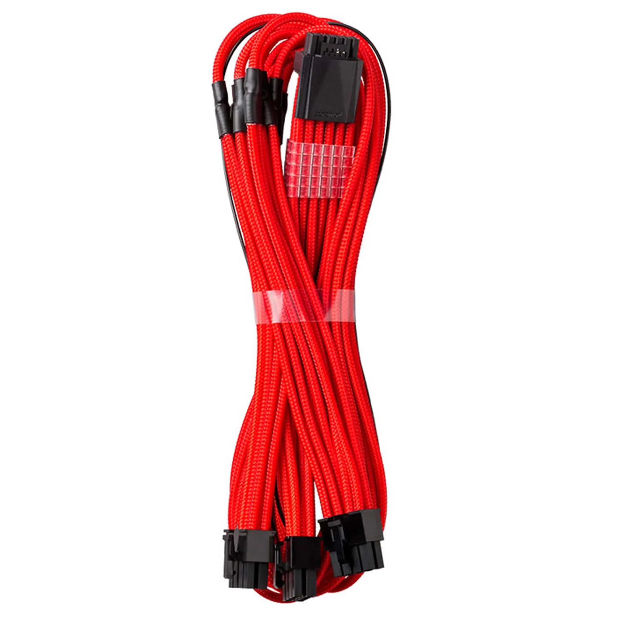 CableMod C-Series PRO Modmesh adattatore 12VHPWR a 3x PCI-E per Corsair, 60cm - Rosso