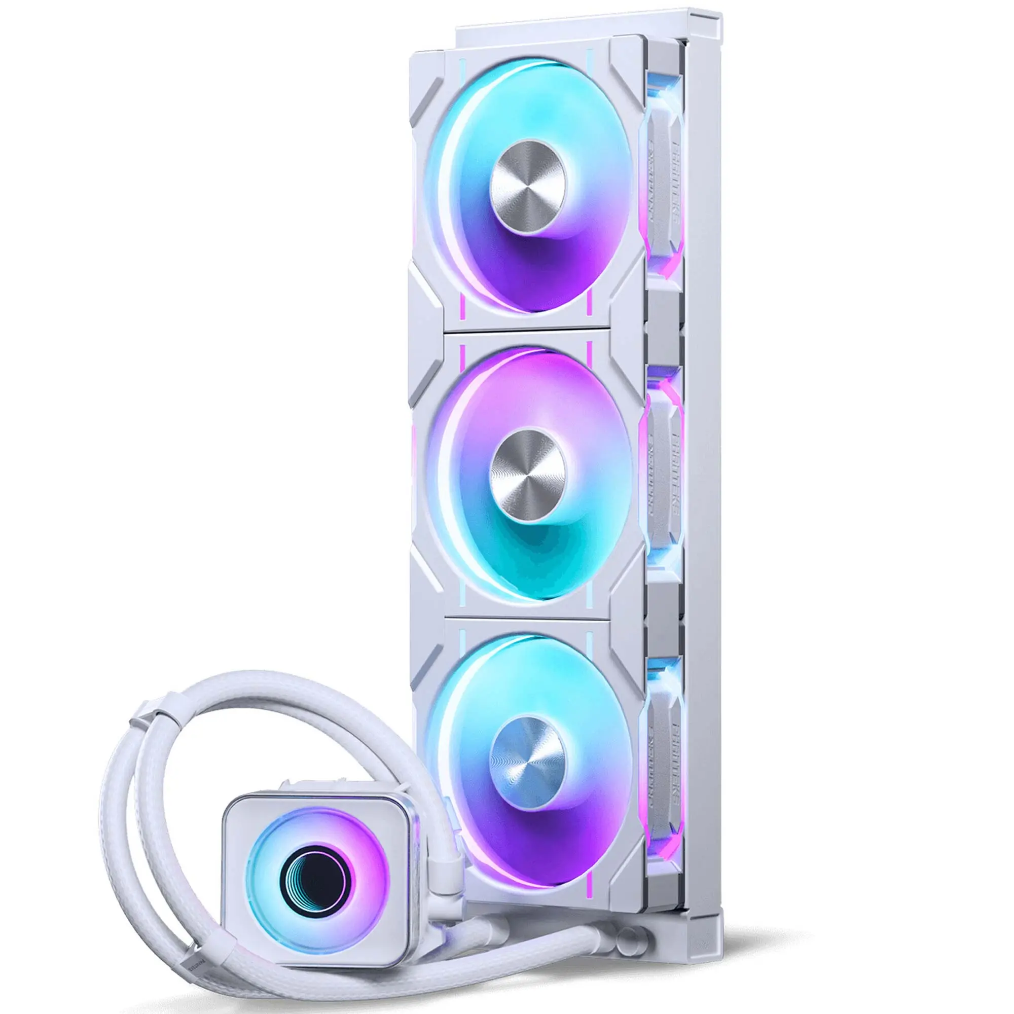 Phanteks Glacier One 360D30 X2 - D-RGB - 360mm - Bianco - immagine 2