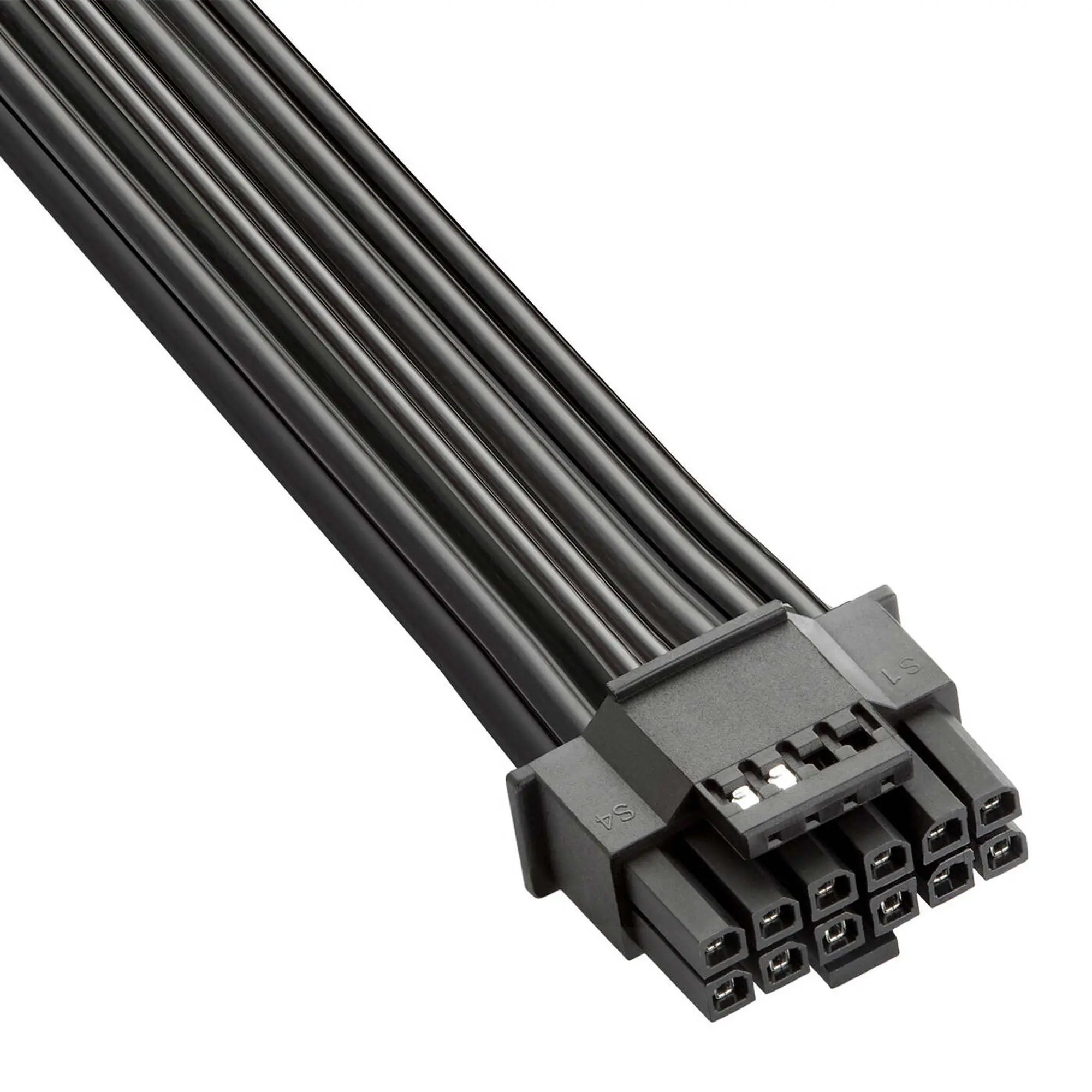 CableMod Basics Cavo Universale 12V-2×6 12VHPWR 90°, 60cm, Tipo A - Nero - immagine 2
