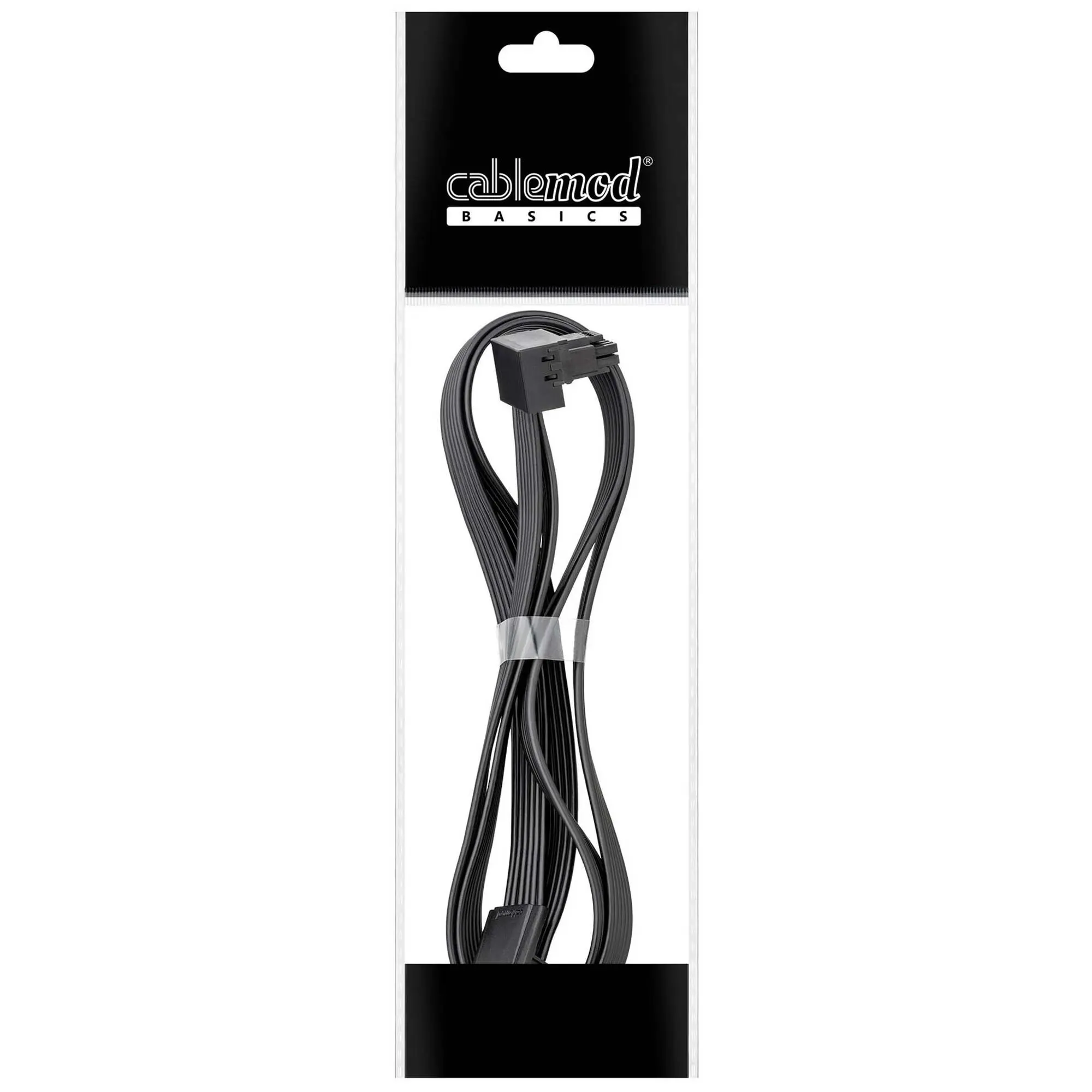 CableMod Basics Cavo Universale 12V-2×6 12VHPWR 90°, 60cm, Tipo B - Nero - immagine 4