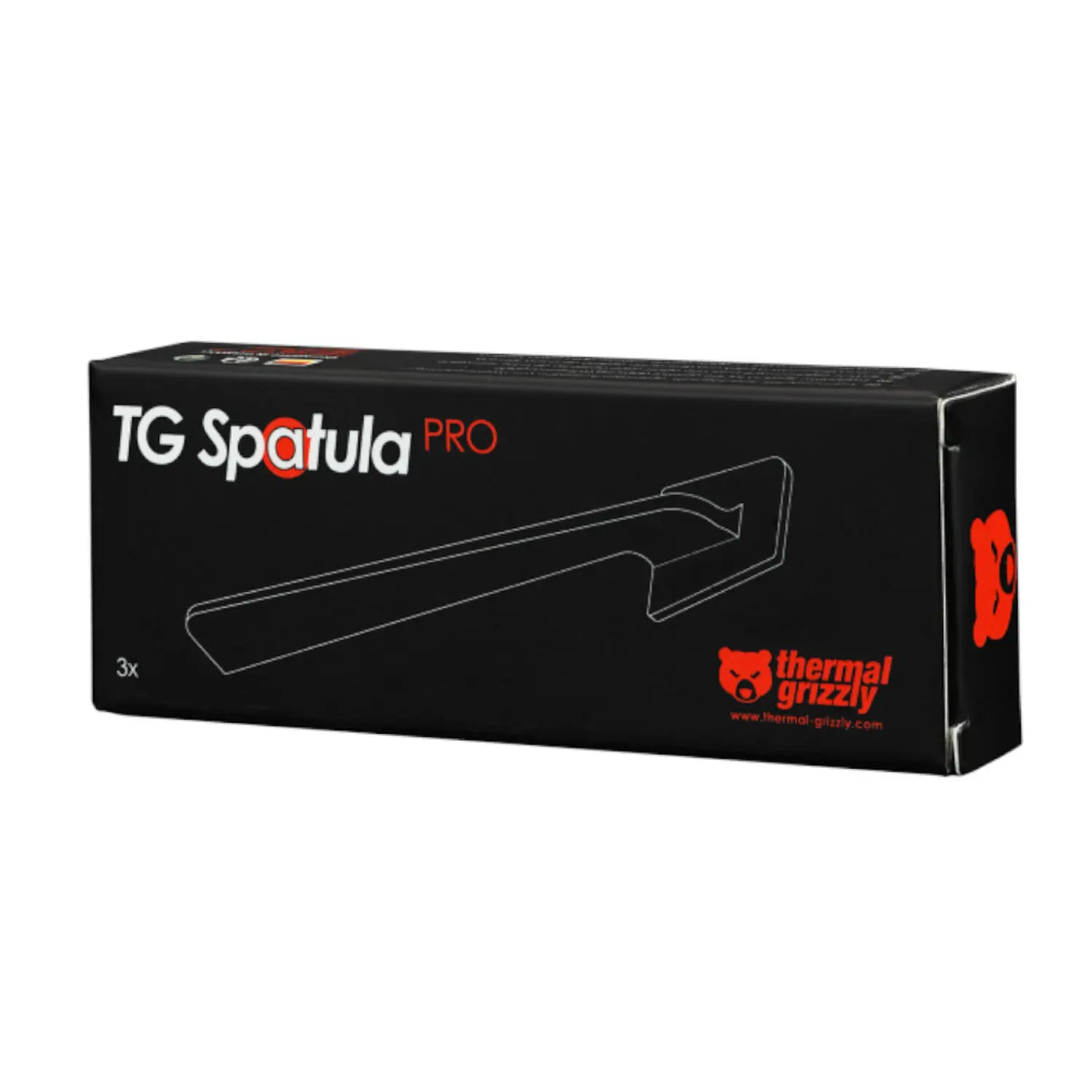 Thermal Grizzly Spatula Pro for Thermal Paste - Confezione da 3 - immagine 2