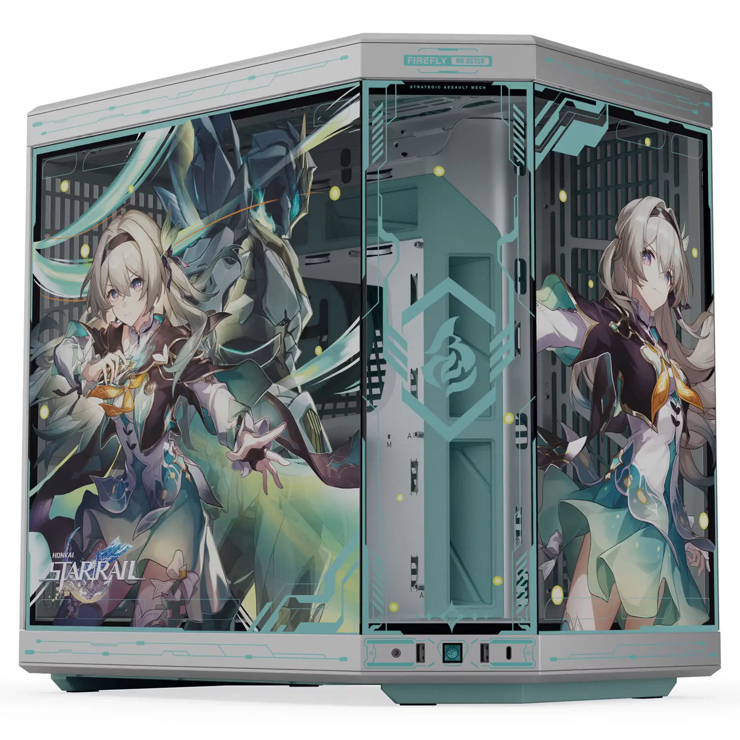 Hyte Y70 Firefly Japan Edition - Argento