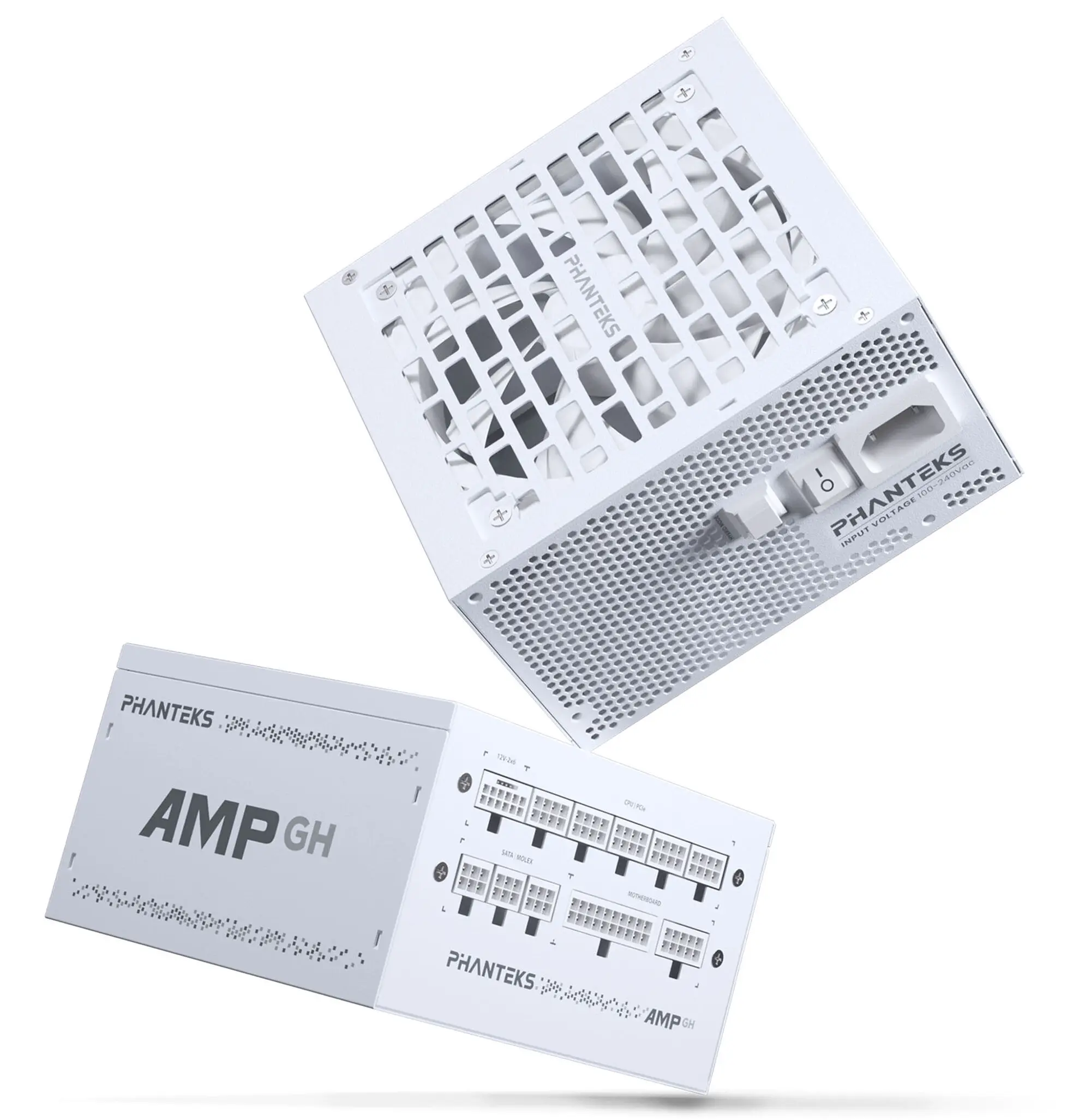 Phanteks AMP GH 850W 80 PLUS Gold, Modulare, PCIe 5.1 - 850W - Bianco - immagine 5