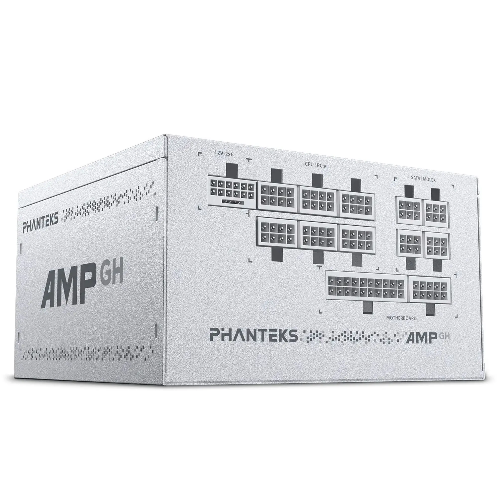 Phanteks AMP GH V2 1000W 80 PLUS Platinum, Modulare, PCIe 5.1 - 1000W - Bianco - immagine 3