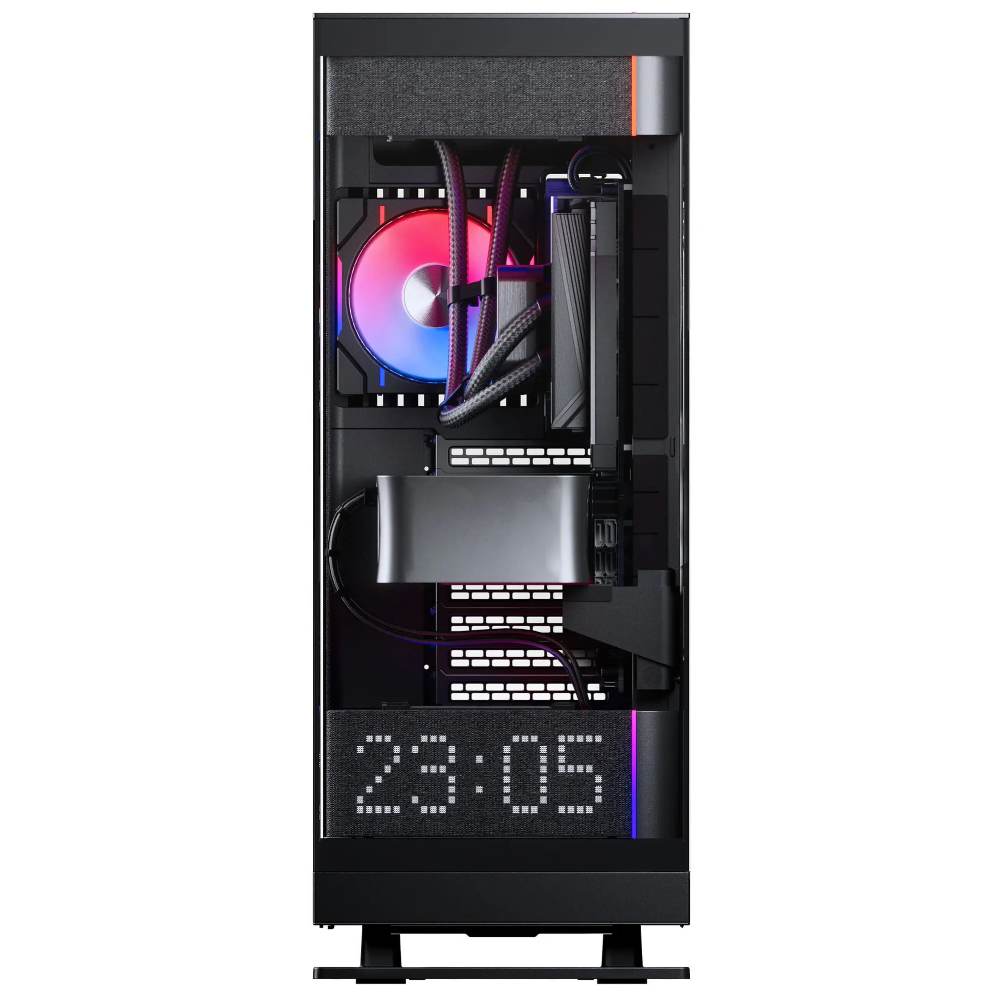 Phanteks Evolv X2 Matrix Midi-Tower E-ATX, Vetro Temperato, Matrix LED - Nero - immagine 7