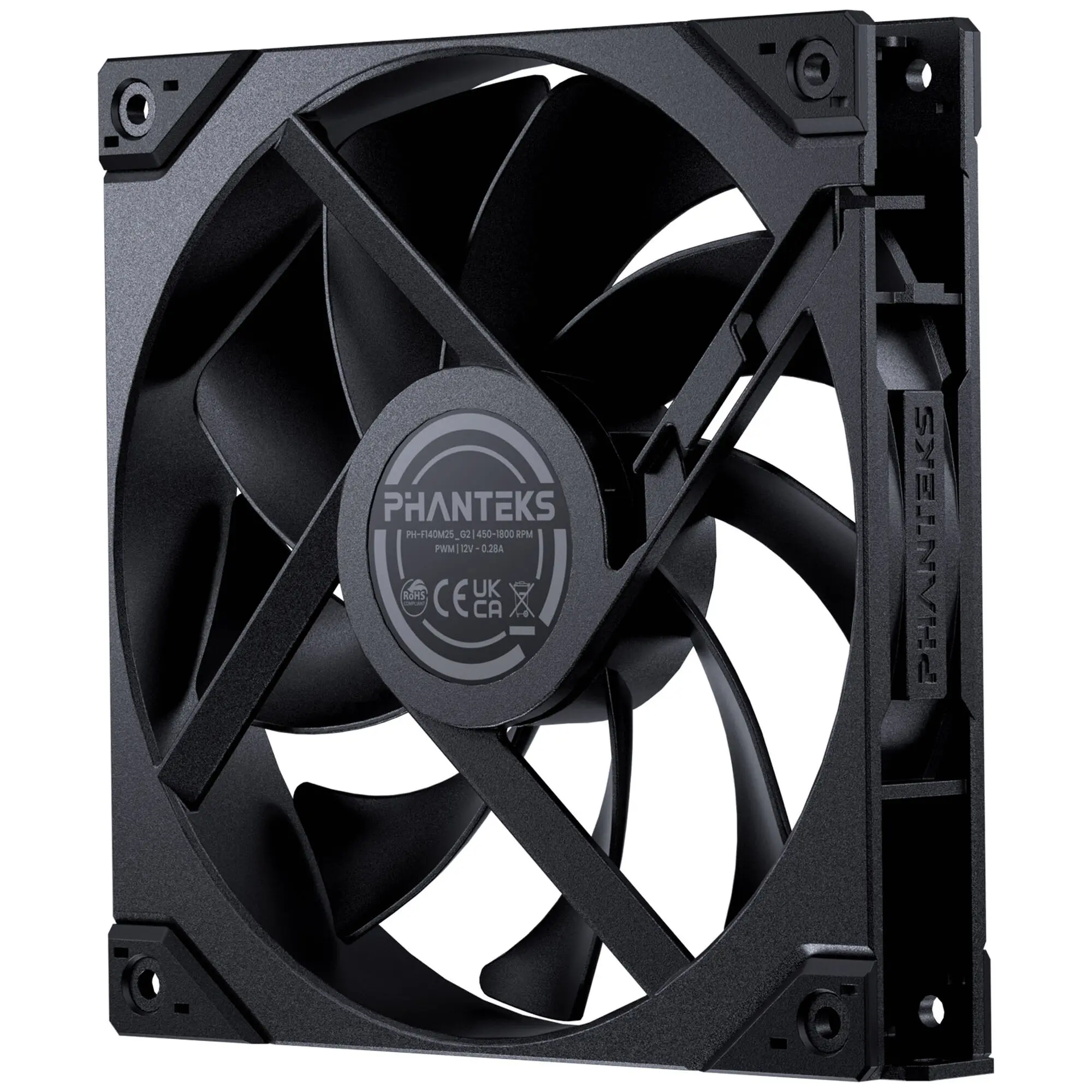 Phanteks M25 Gen2 PWM, 140mm - Nero - immagine 3