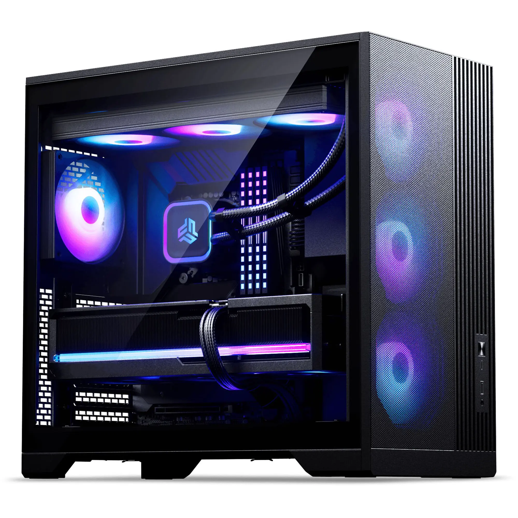 Phanteks XT M5 RGB Midi-Tower ATX - Tempered Glass - Nero - immagine 2