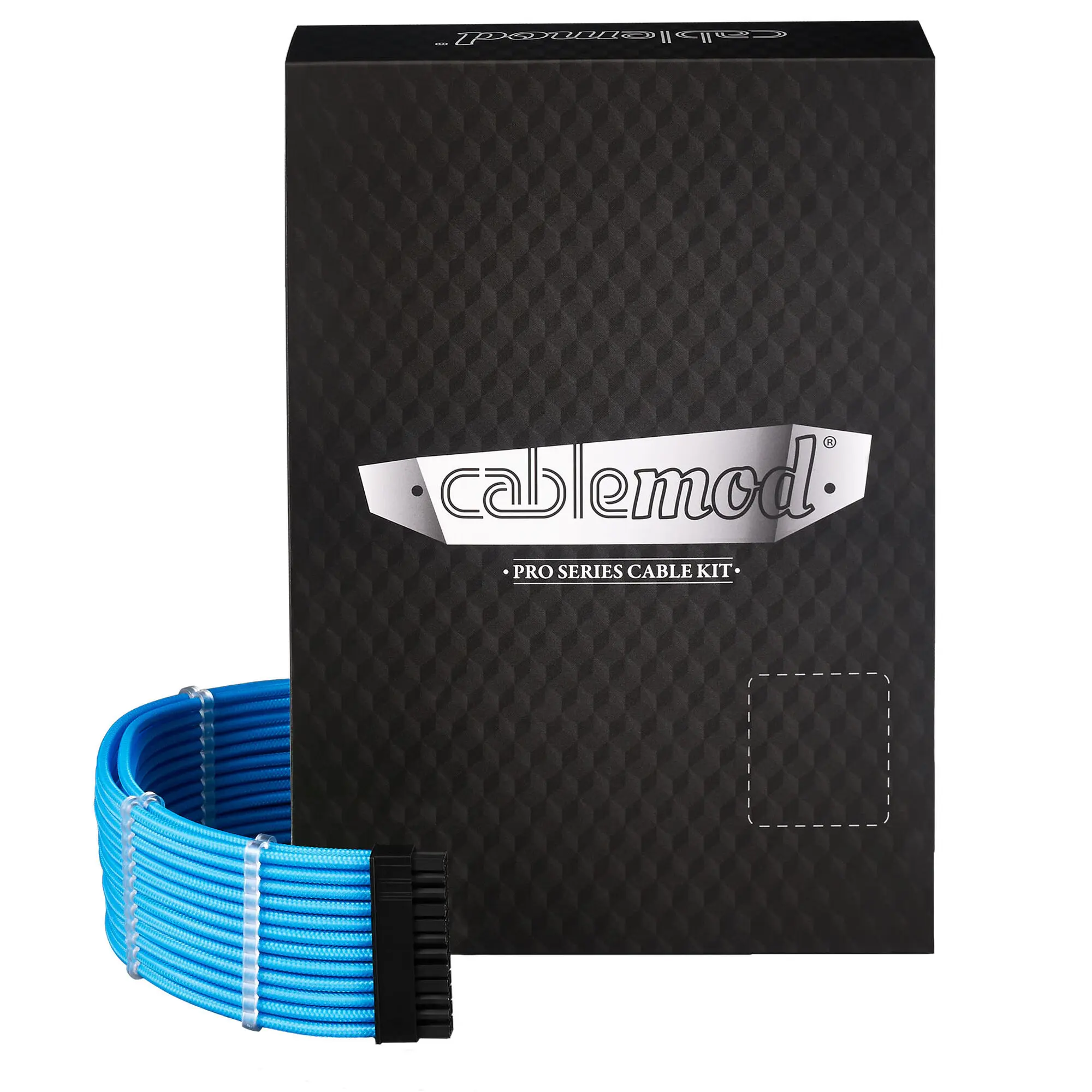 CableMod C-Series Pro ModMesh Cable Kit 12V-2x6 Dual StealthSense per Corsair RMi, RMx - Azzurro