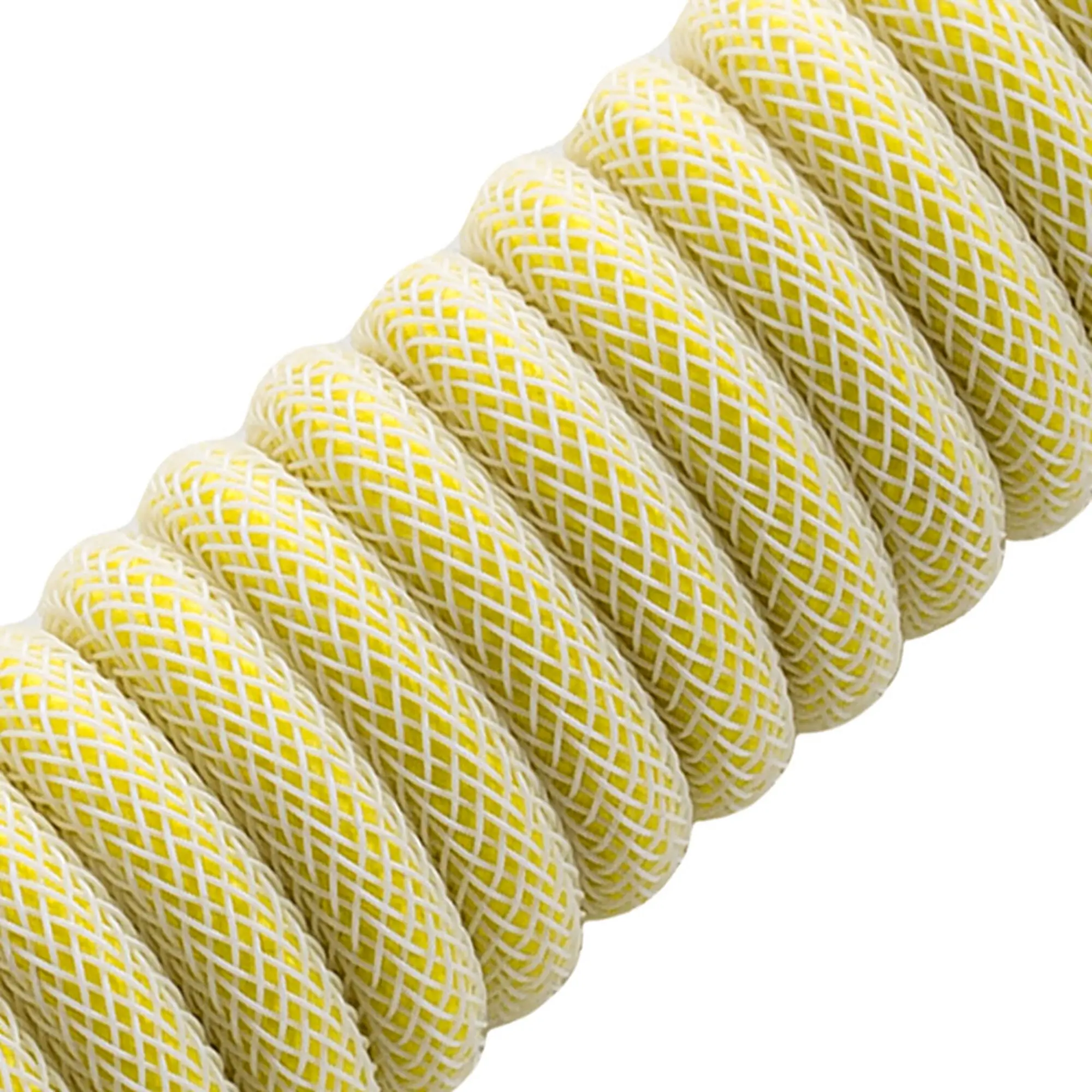 CableMod PRO Cavo a spirale per tastiera USB-C a USB Type-A, 150cm - Lemon Ice - immagine 2