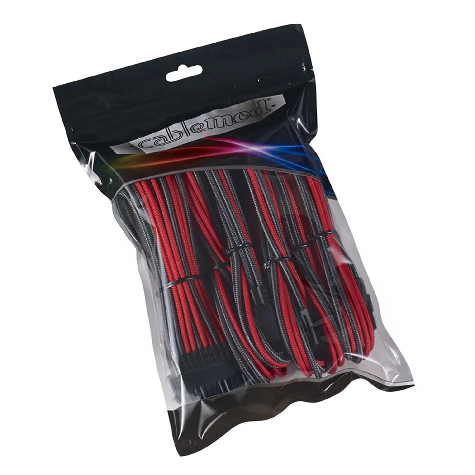 CableMod PRO ModMesh Cable Extension Kit - Carbon/Rosso - immagine 4