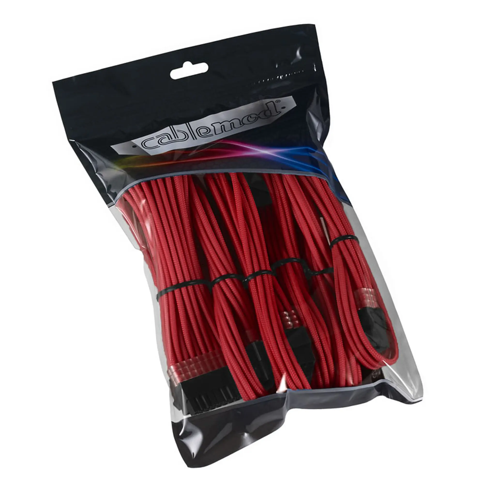 CableMod PRO ModMesh Cable Extension Kit - Nero/Rosso - immagine 4