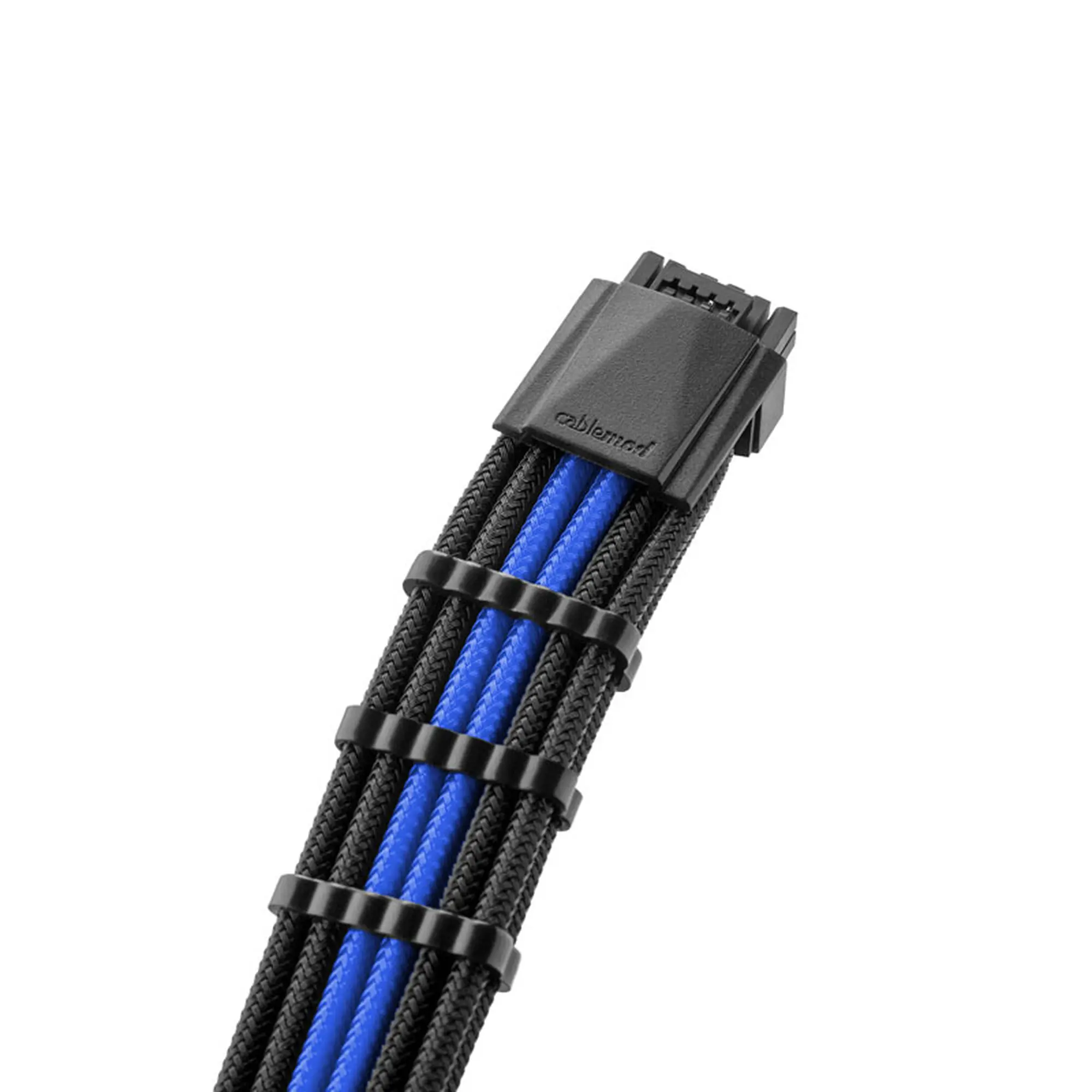 CableMod RT-Series Pro ModMesh 12VHPWR Dual Cable Kit per ASUS, Seasonic, Phanteks - Nero/Blu - immagine 3