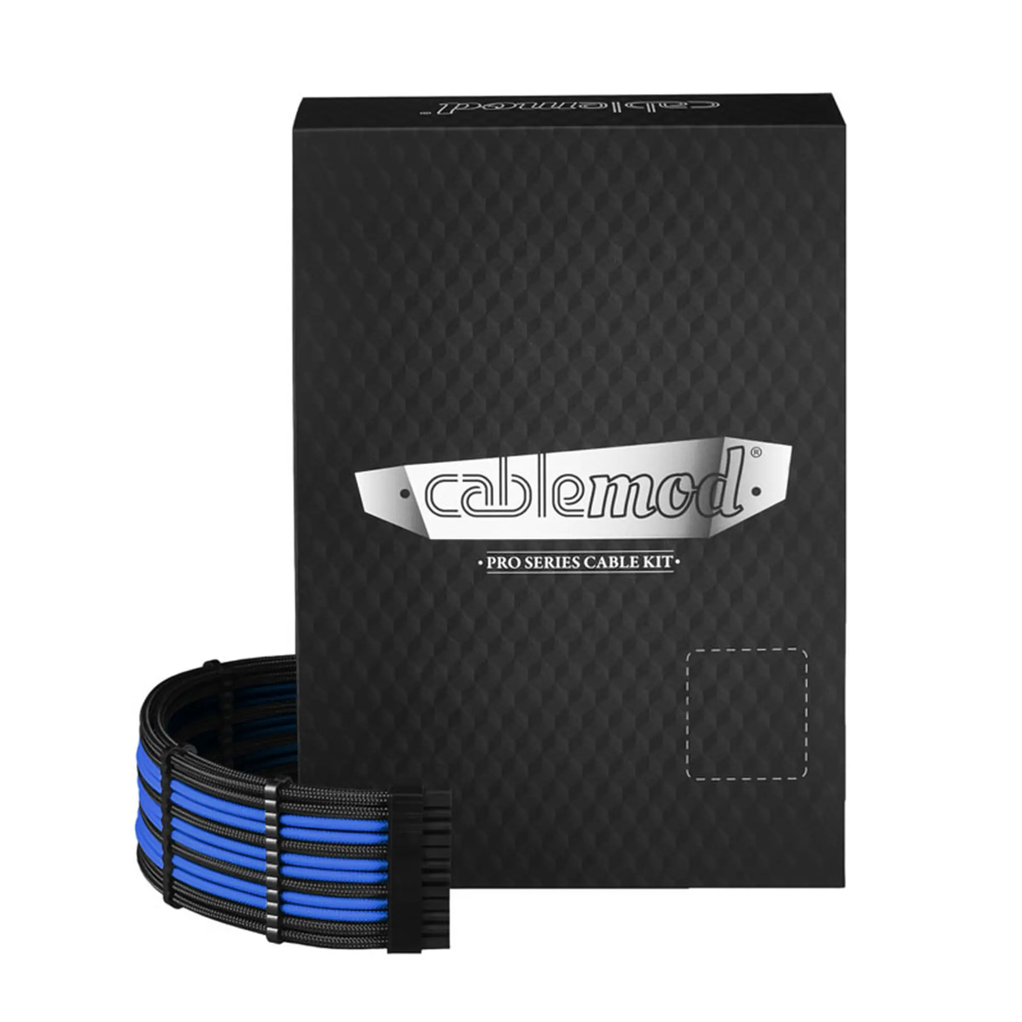 CableMod RT-Series Pro ModMesh 12VHPWR Dual Cable Kit per ASUS, Seasonic, Phanteks - Nero/Blu - immagine 4