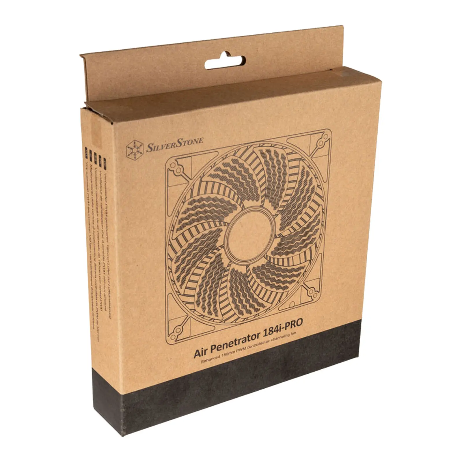 SilverStone AP184i-PRO Air Penetrator Ventola PWM, 180 mm - Nero - immagine 5