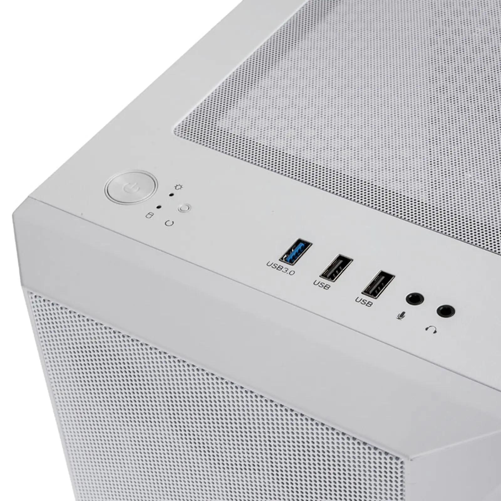 SilverStone Fara H1M, Mini-Tower, Micro-ATX, Vetro Temperato - Bianco - immagine 5