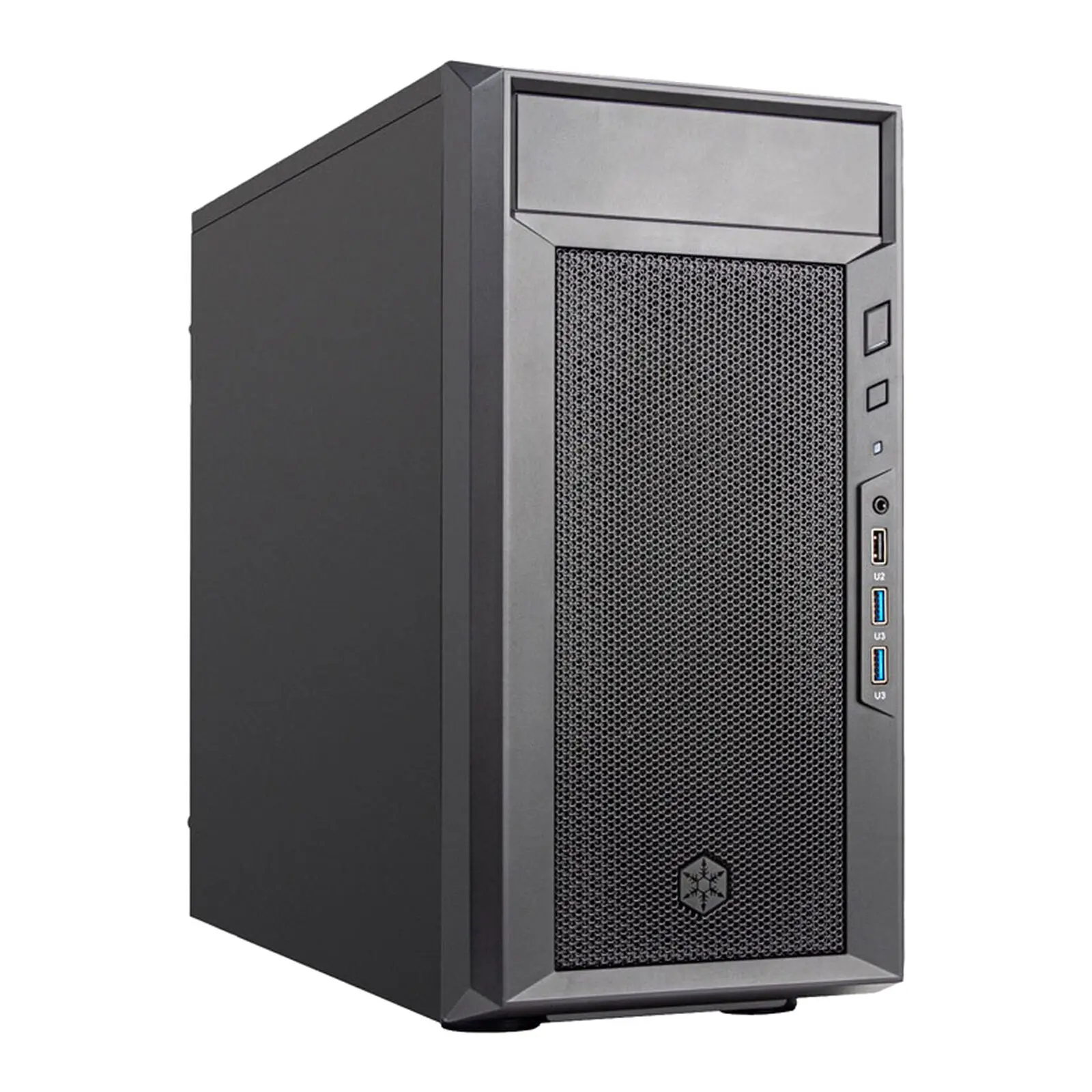 SilverStone Fara R311, Mini-Tower, Micro-ATX, Mesh - Nero