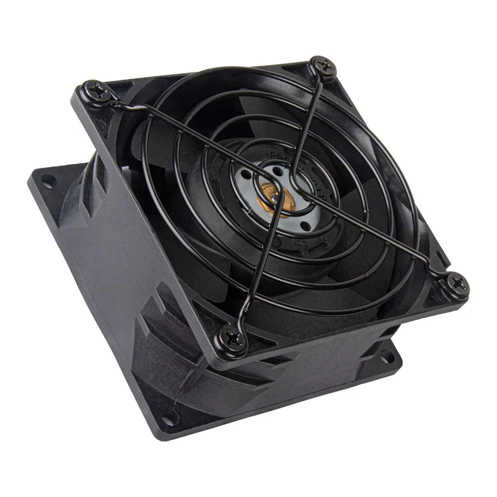 SilverStone FHS 80X Ventola PWM industriale, 80 mm - Nero