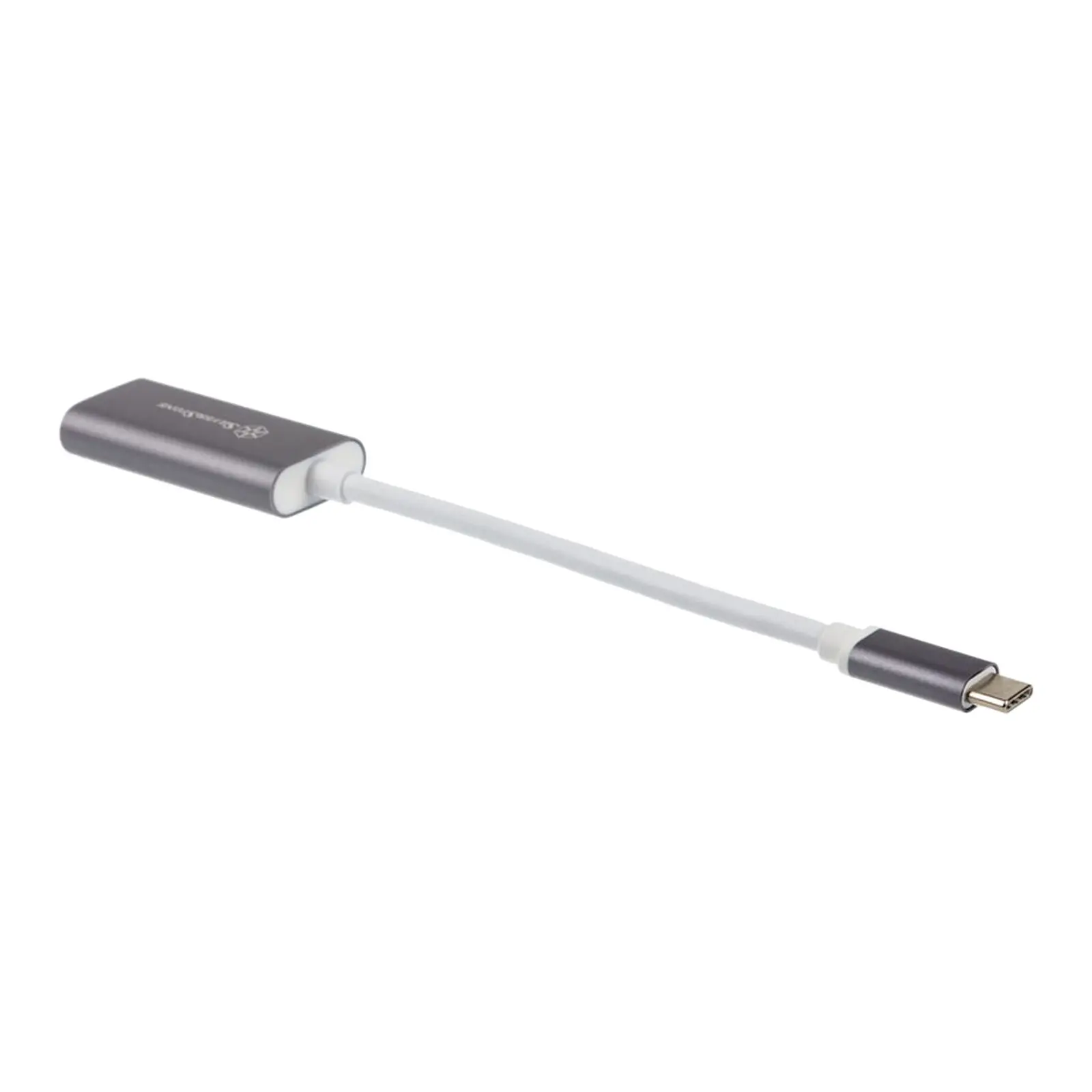 SilverStone SST-EP07C-E - Adattatore USB 3.1 Type-C a HDMI 2.0b 4K 60Hz, 10cm - Grigio - immagine 3