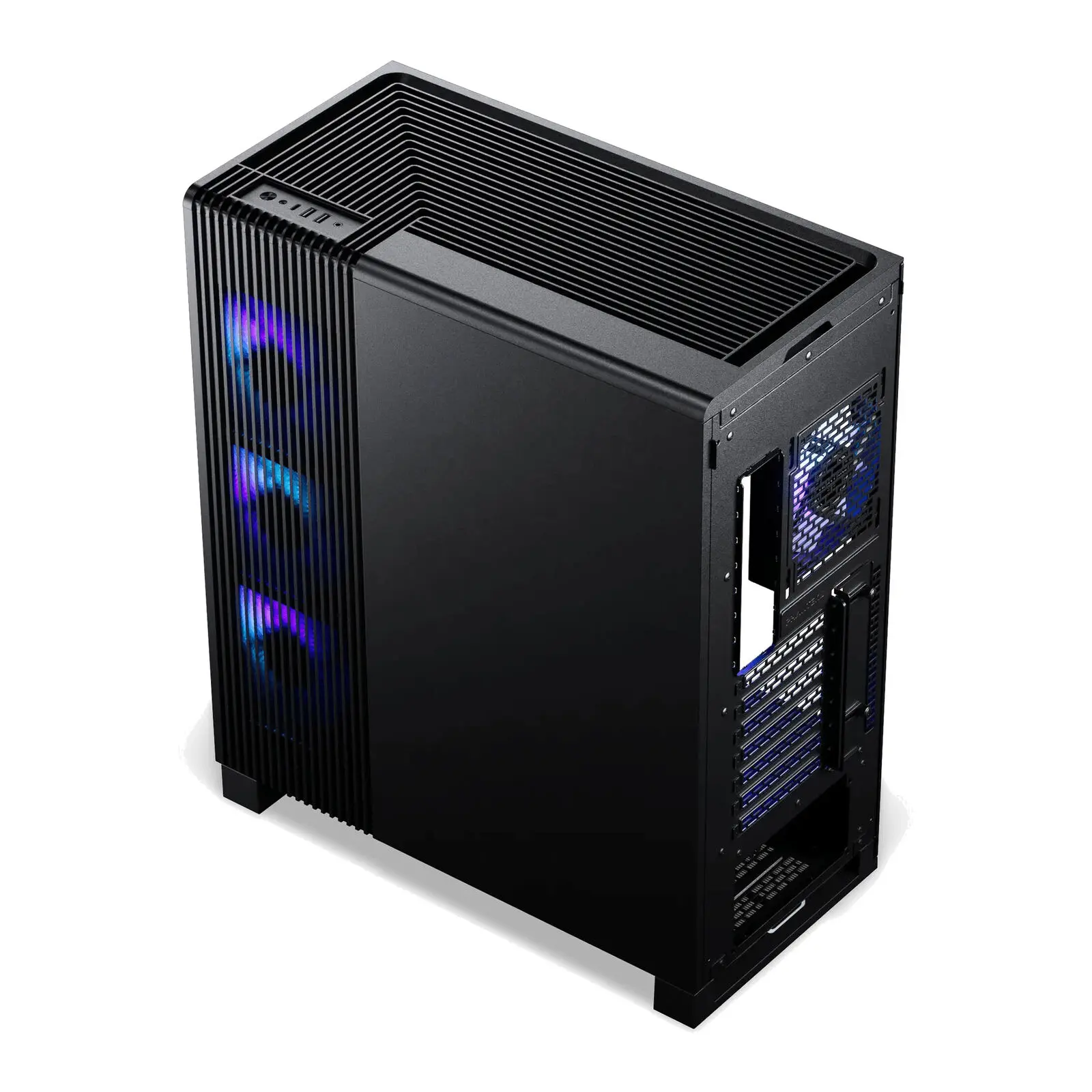 Phanteks NV5X Midi-Tower E-ATX - Vetro Temperato, 4 Ventole ARGB - Nero - immagine 5