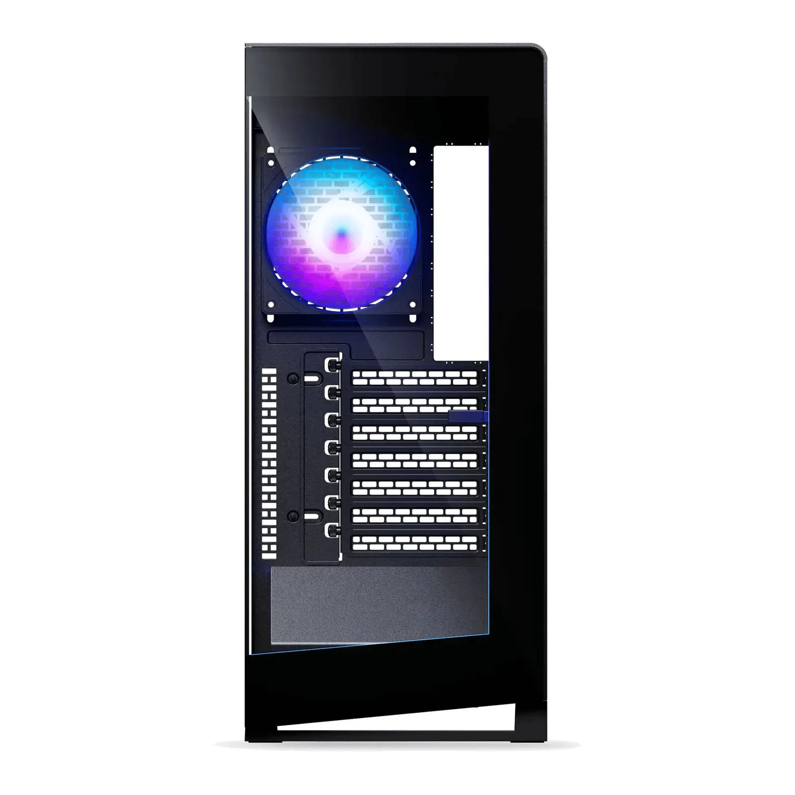 Phanteks NV5X Midi-Tower E-ATX - Vetro Temperato, 4 Ventole ARGB - Nero - immagine 7
