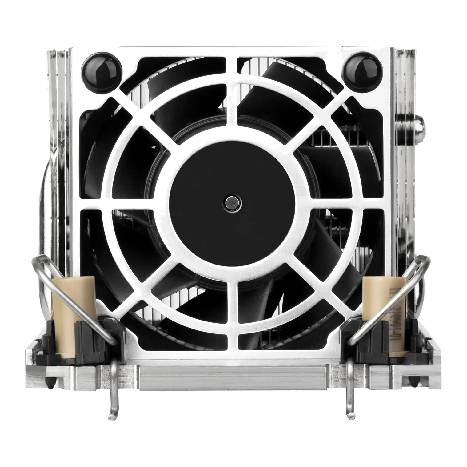SilverStone SST-XE02-4189S - Dissipatore CPU 2U per Socket Intel LGA4189 con Ventola 60mm PWM - Argento/Nero - immagine 2