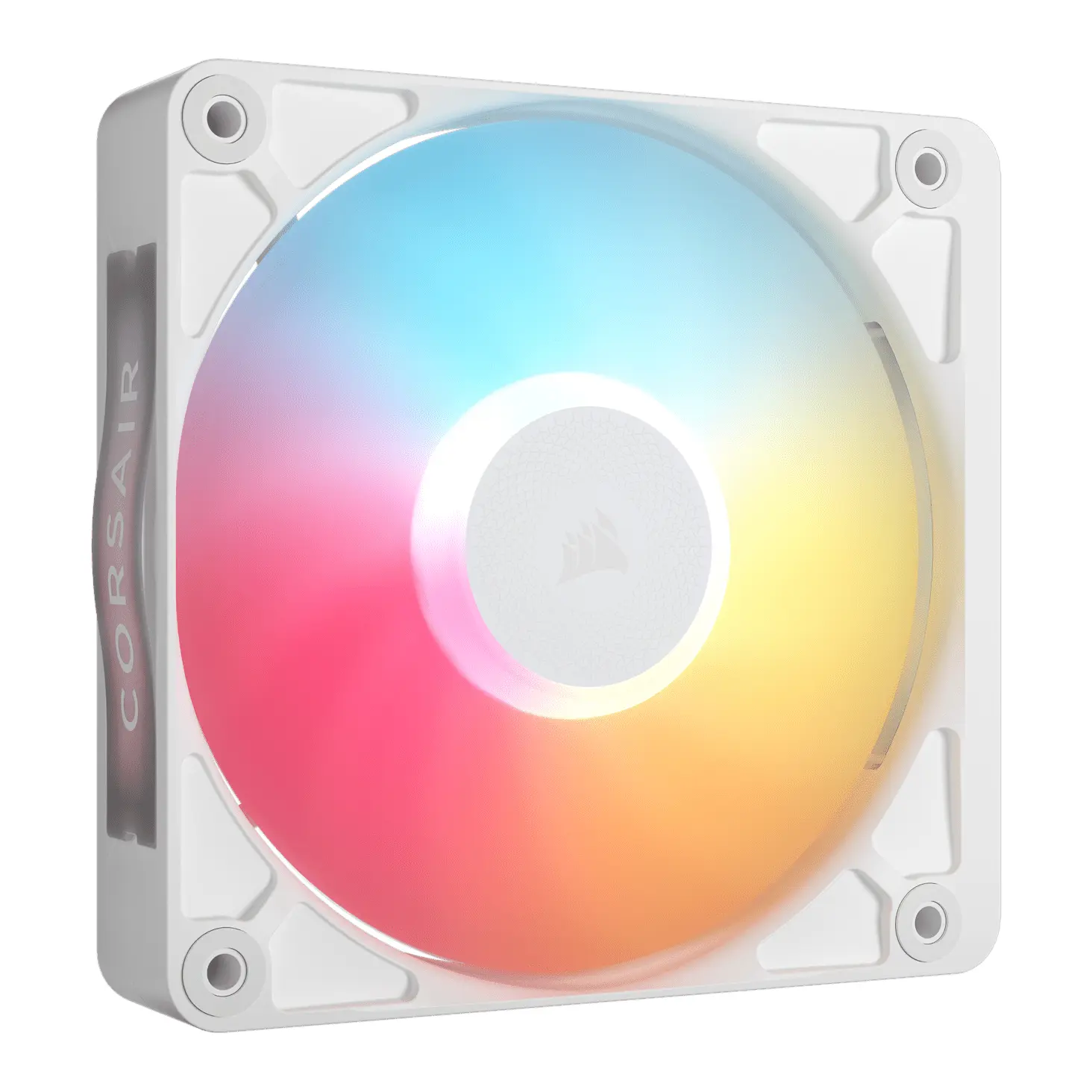 Corsair iCUE LINK RX120 II RGB, Ventola PWM - 120mm, Bianca