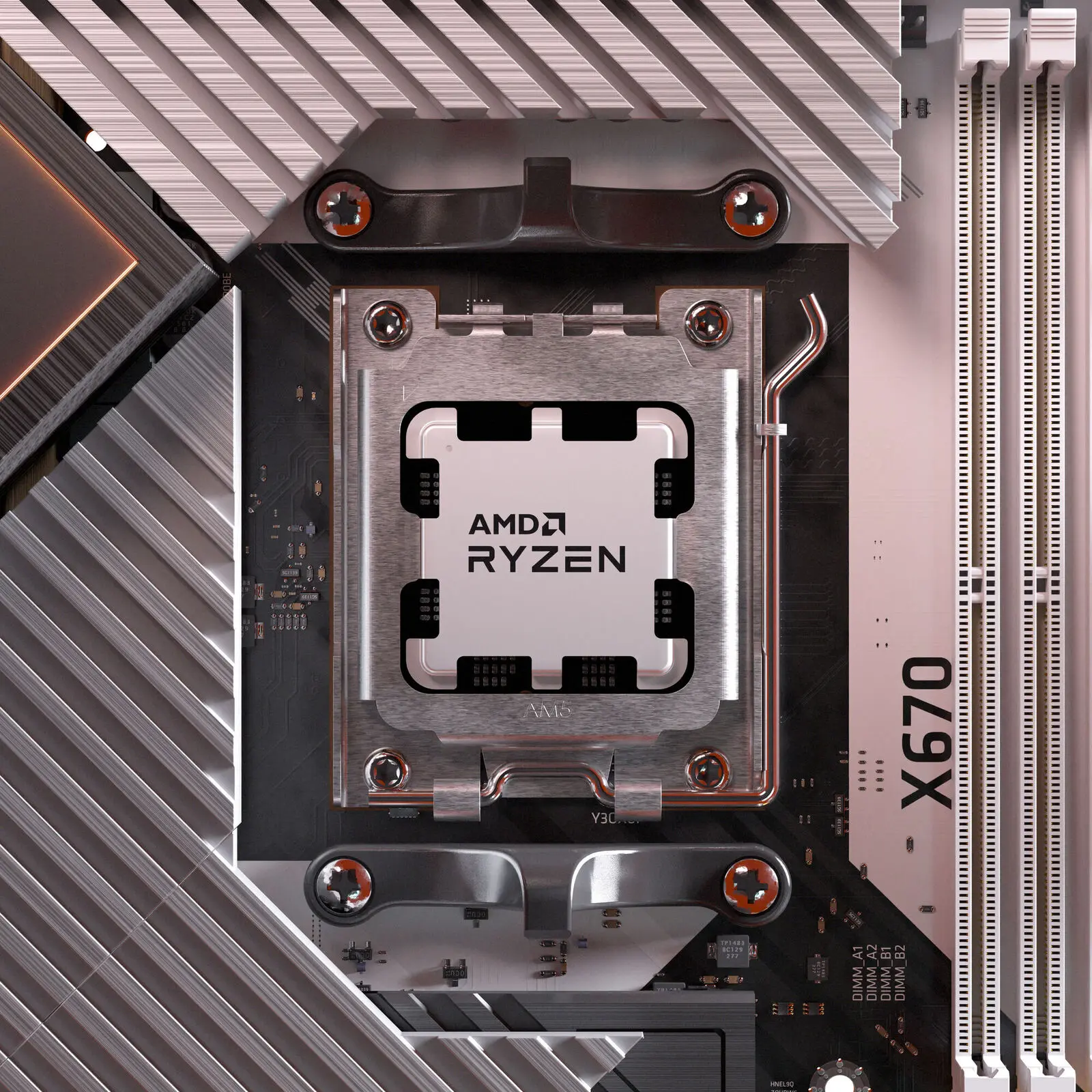 AMD Ryzen 5 9600 CPU, 5.2 GHz, AM5 (Granite Ridge) - Boxato, con Cooler - immagine 7