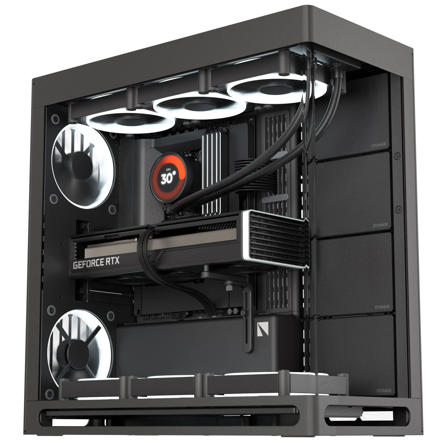 Drako HS 420 High-End | Ryzen 7 9800X3D, RTX 5080, 32GB DDR5, 1200W Platinum