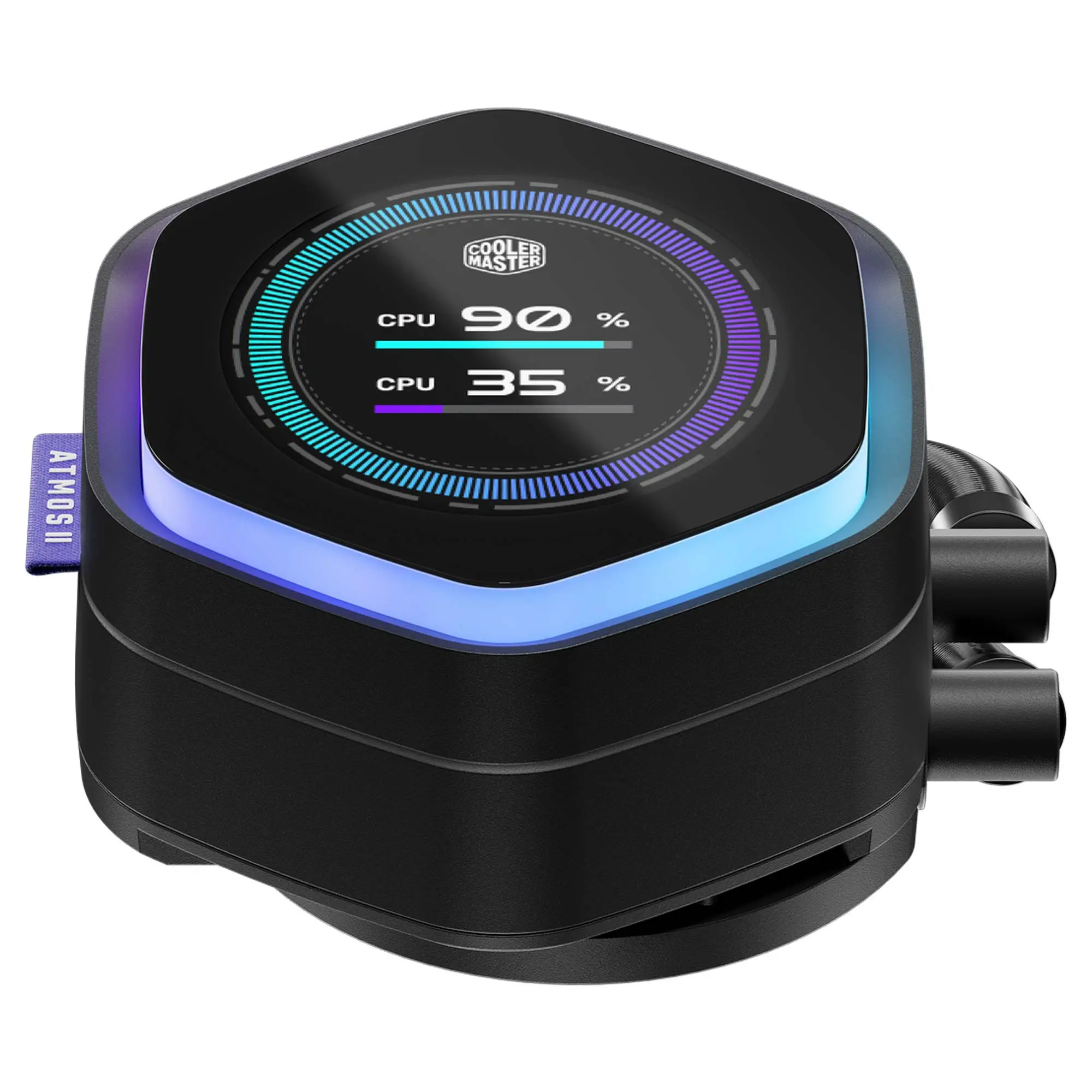 Cooler Master MasterLiquid 360 Atmos II LCD AIO - Nero - 360 mm *RICONDIZIONATO* - immagine 3