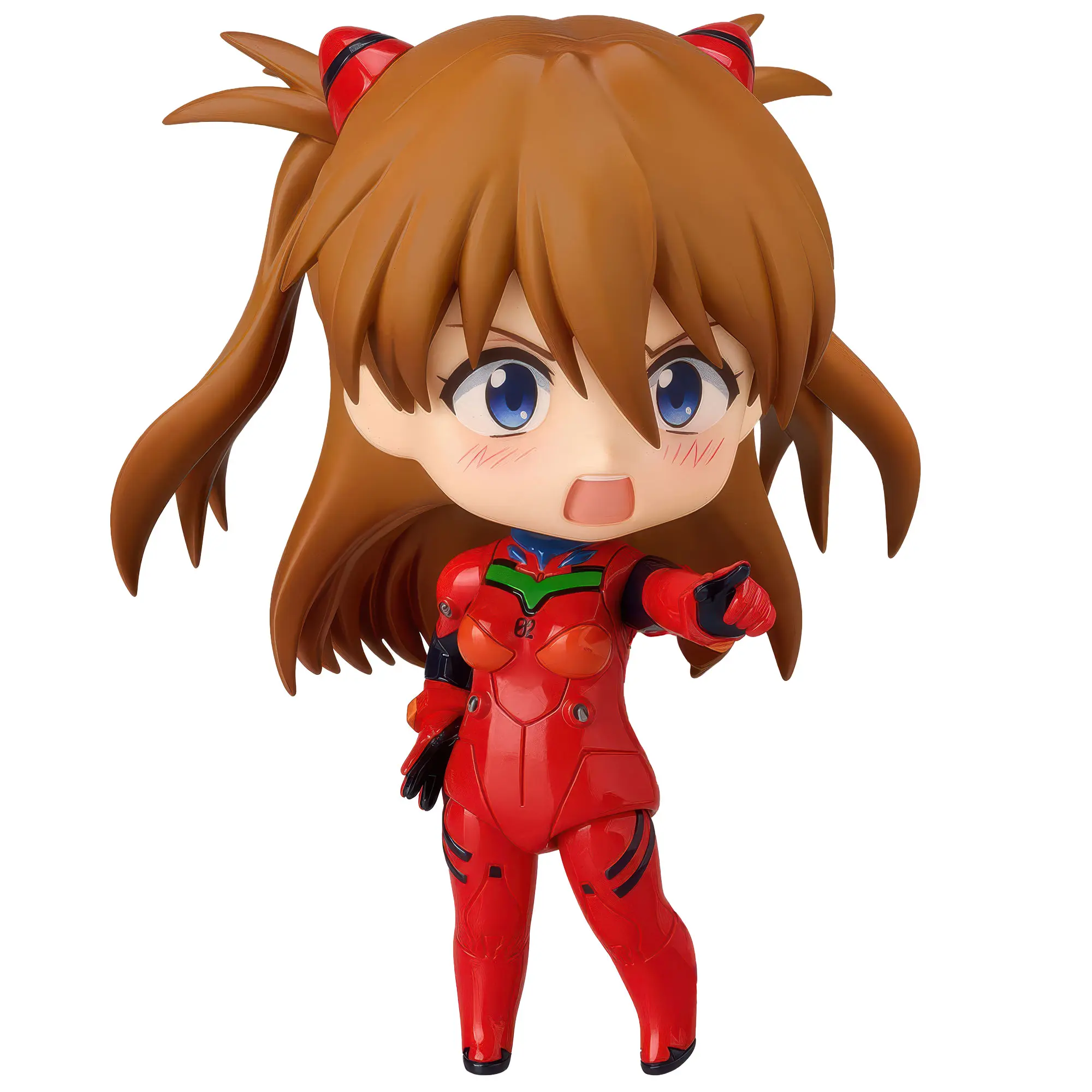 Good Smile Company Evangelion 2.0 – Nendoroid Asuka Shikinami Langley Plugsuit Ver. (10 cm) - immagine 2