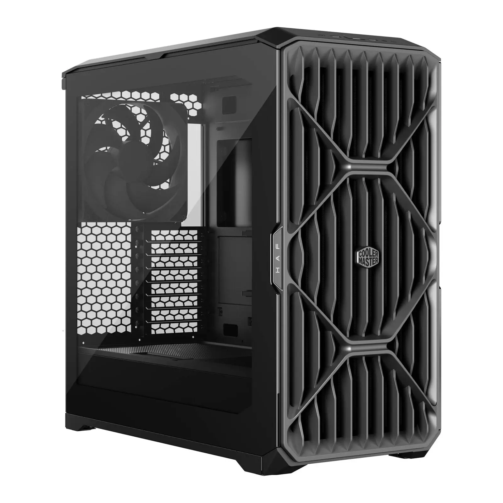 Cooler Master HAF II 500, E-ATX, Vetro Temperato, 3 Ventole Mighty40 - Nero
